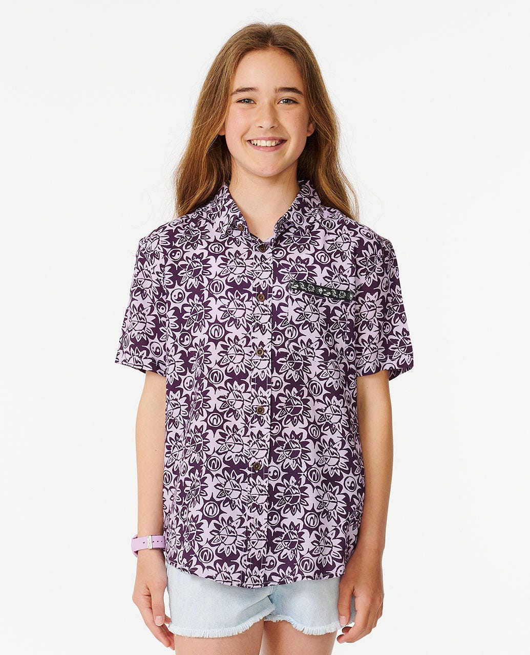 Earth Waves Art Tee - Kids (8-14 years)