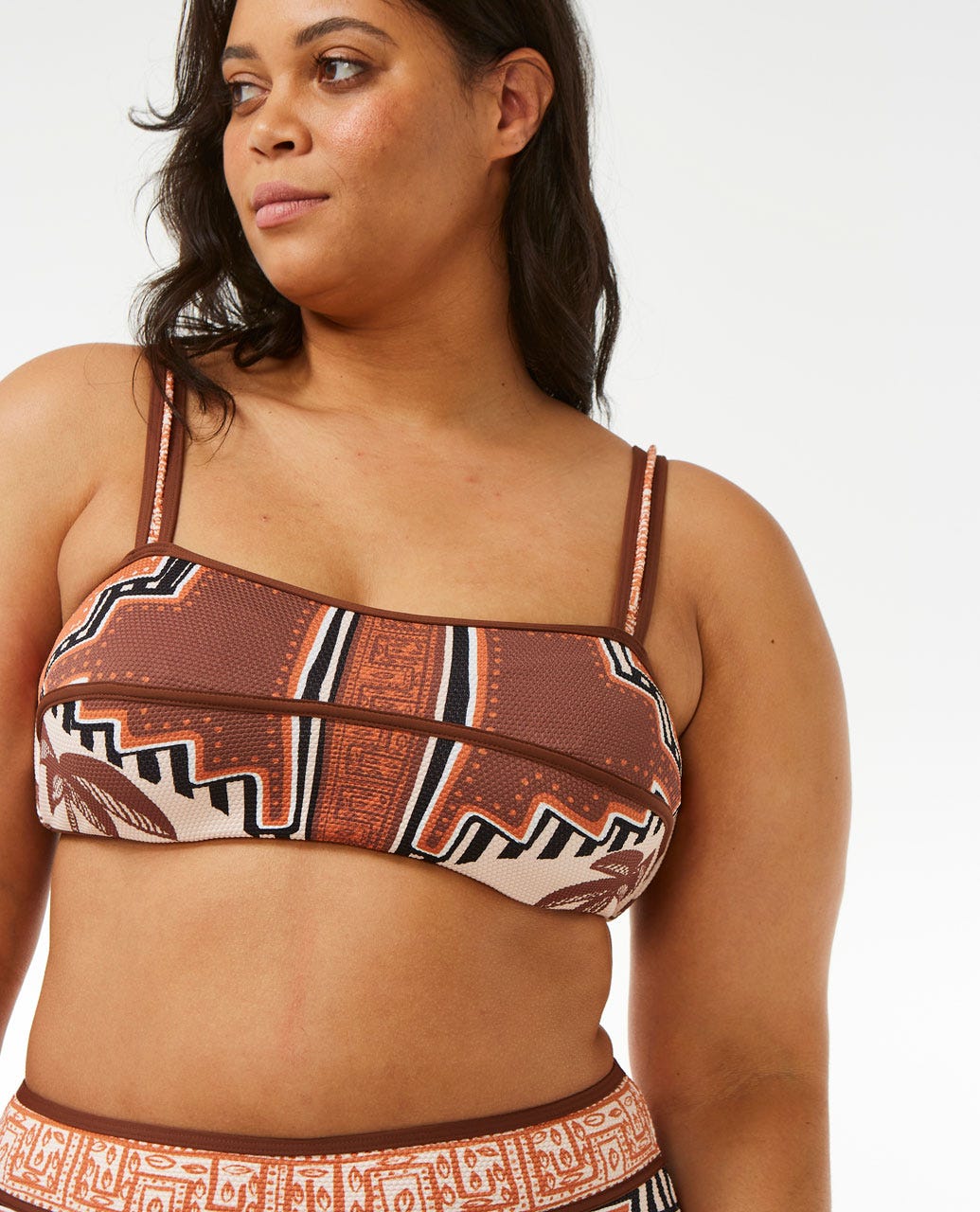 Pacific Dreams D-DD Crop Bikini Top