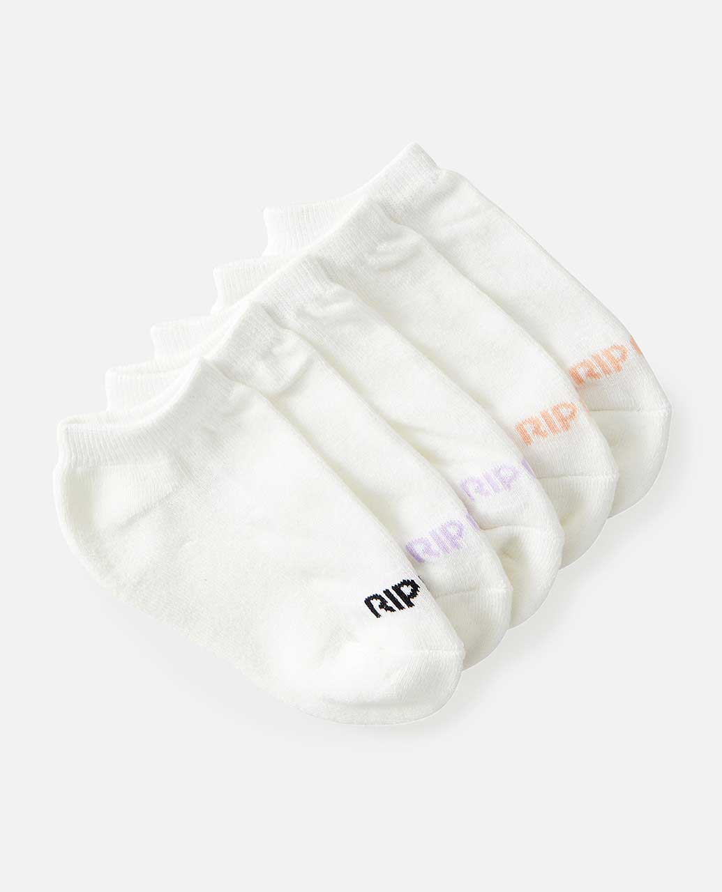 Girls Ankle Socks - 5 Pack