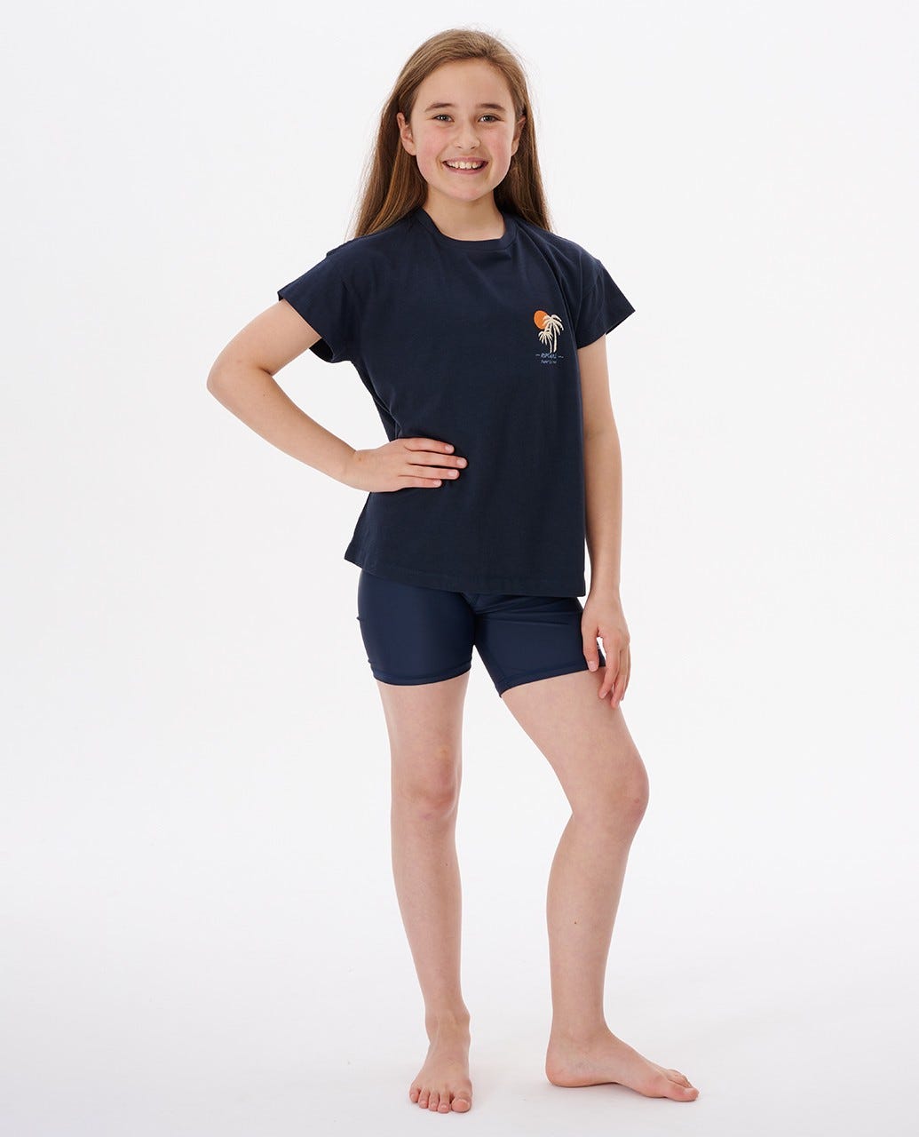 Tropic Sun Crop Tee - Girls (8-14 Years)
