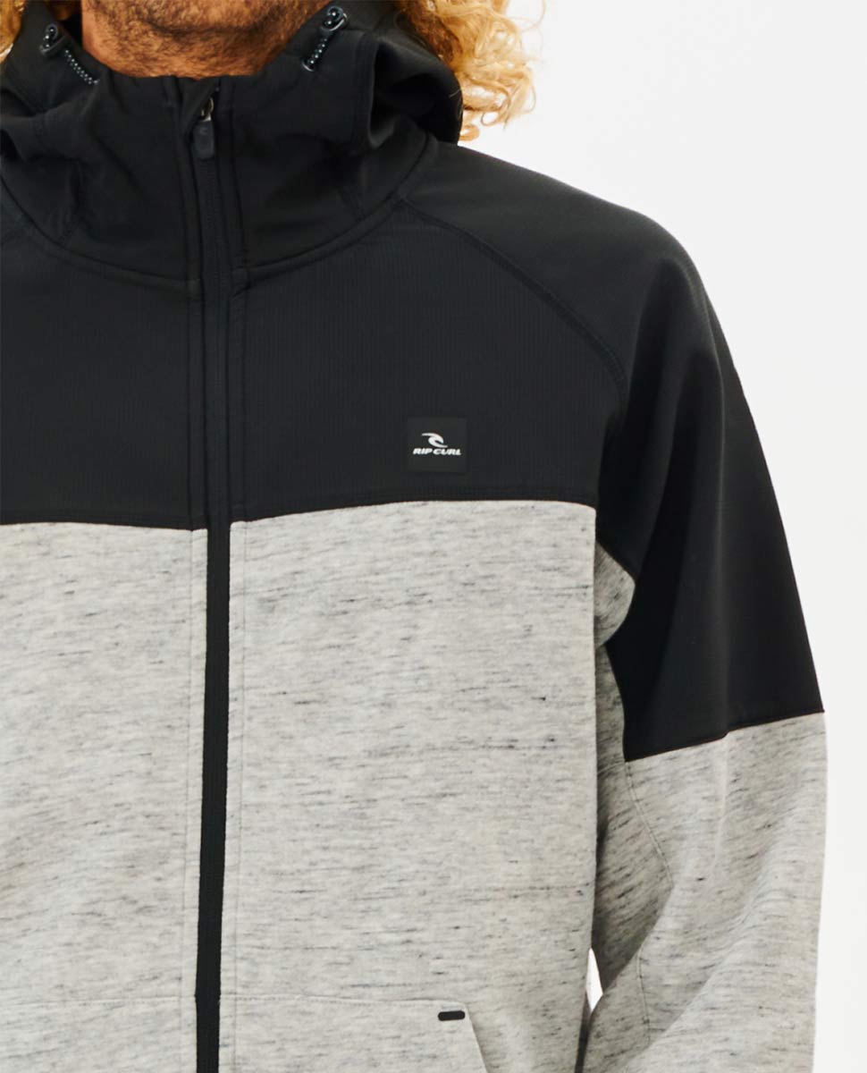Viral Anti-Series Zip Through Hooded Fleece