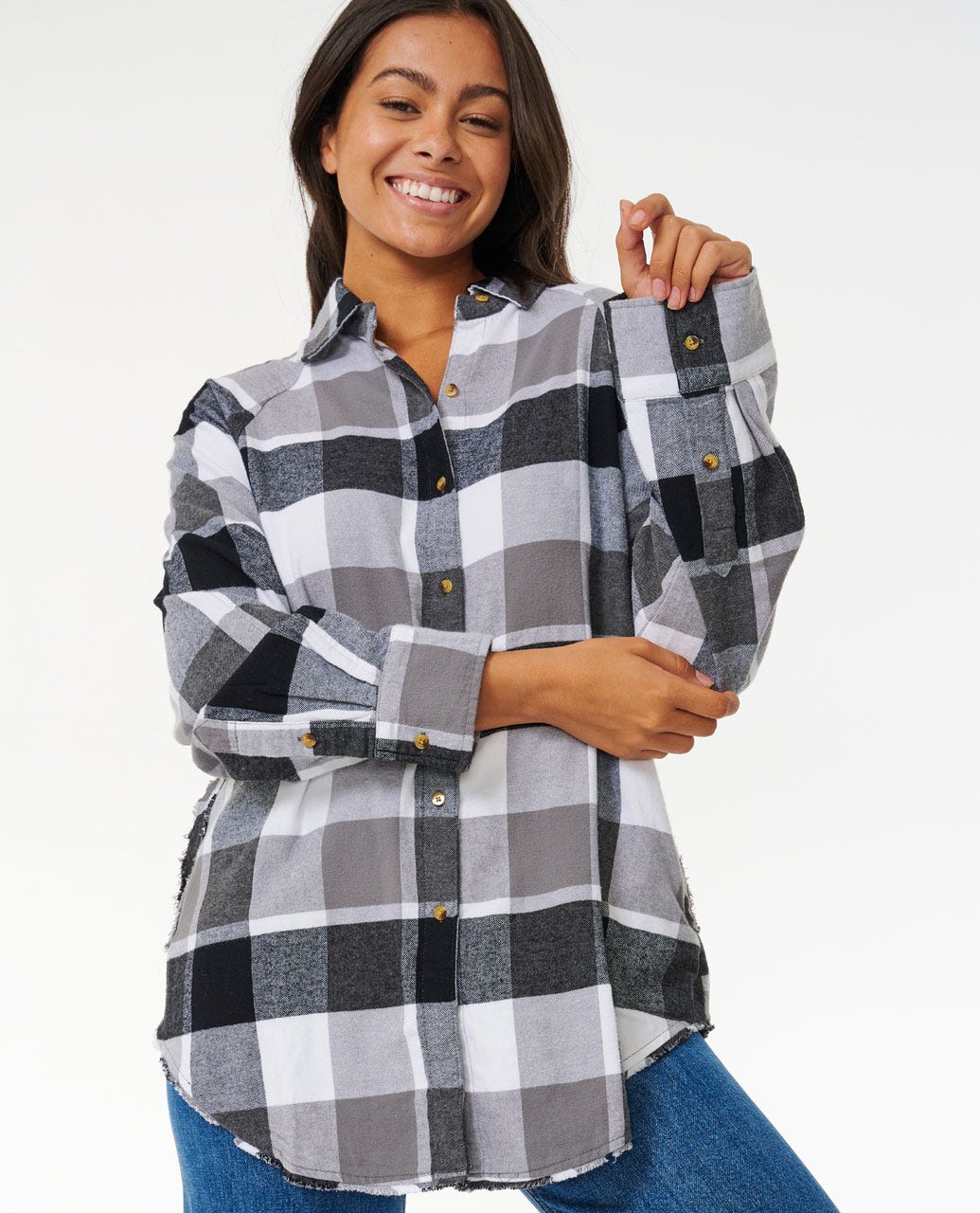 Pacific Dreams Cotton Flannel Shirt