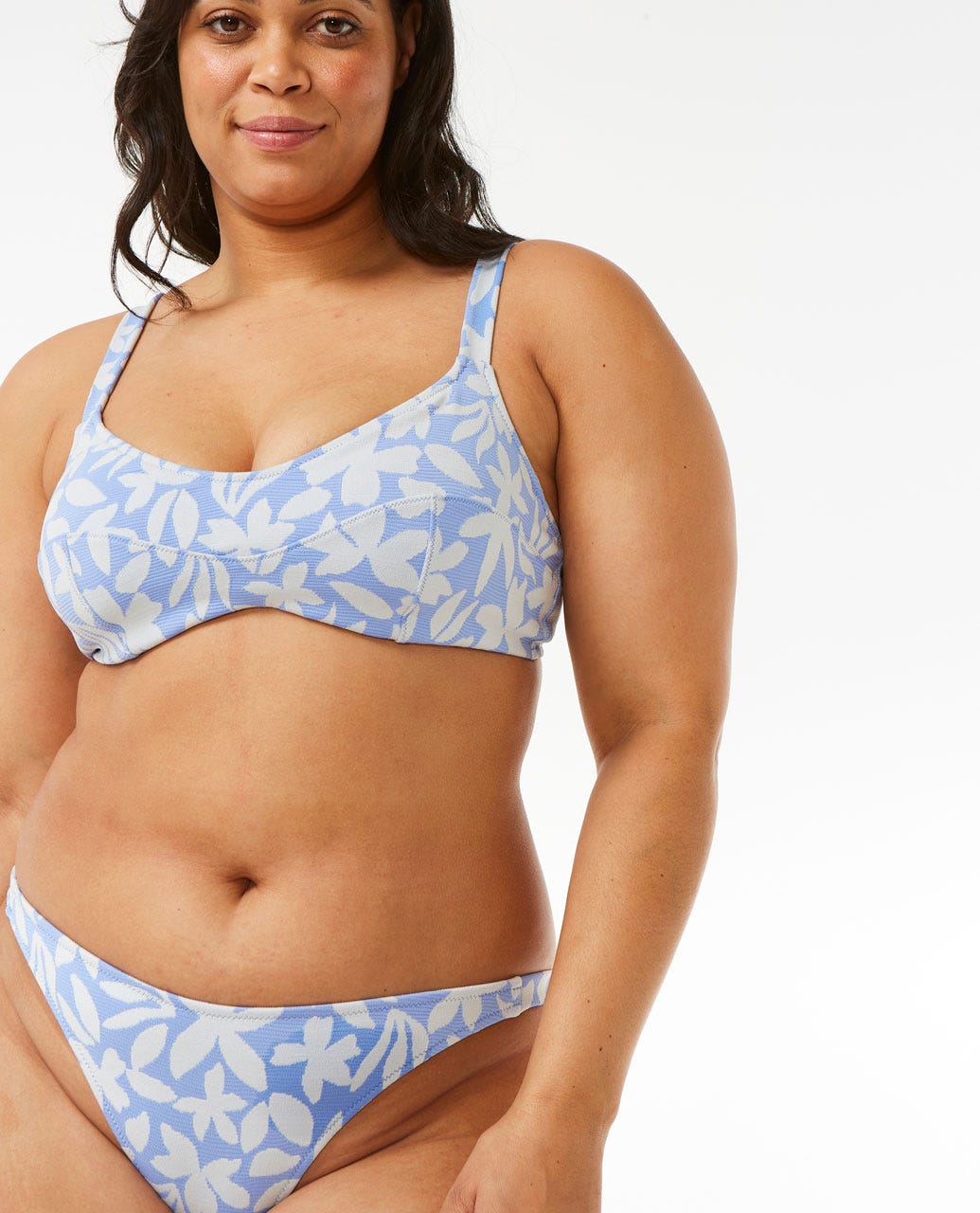 Holiday Tropics D-DD Crop Bikini Top