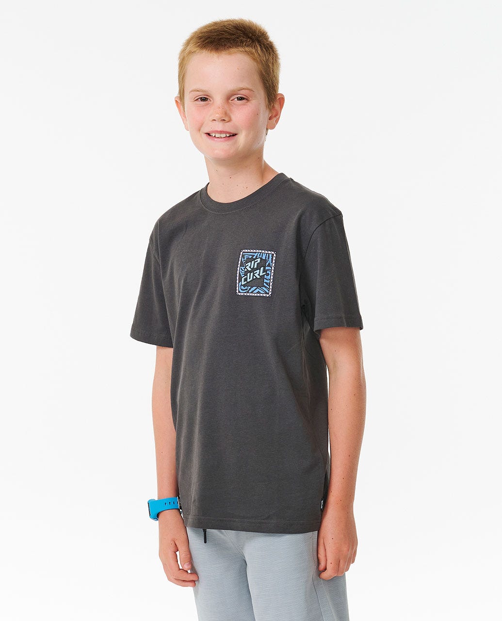 Shred Rock Logo Tee - Boys (8-16 years)