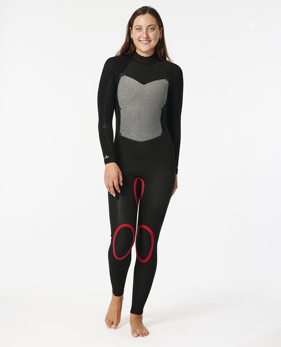 Womens Omega 3/2 Back Zip Wetsuit