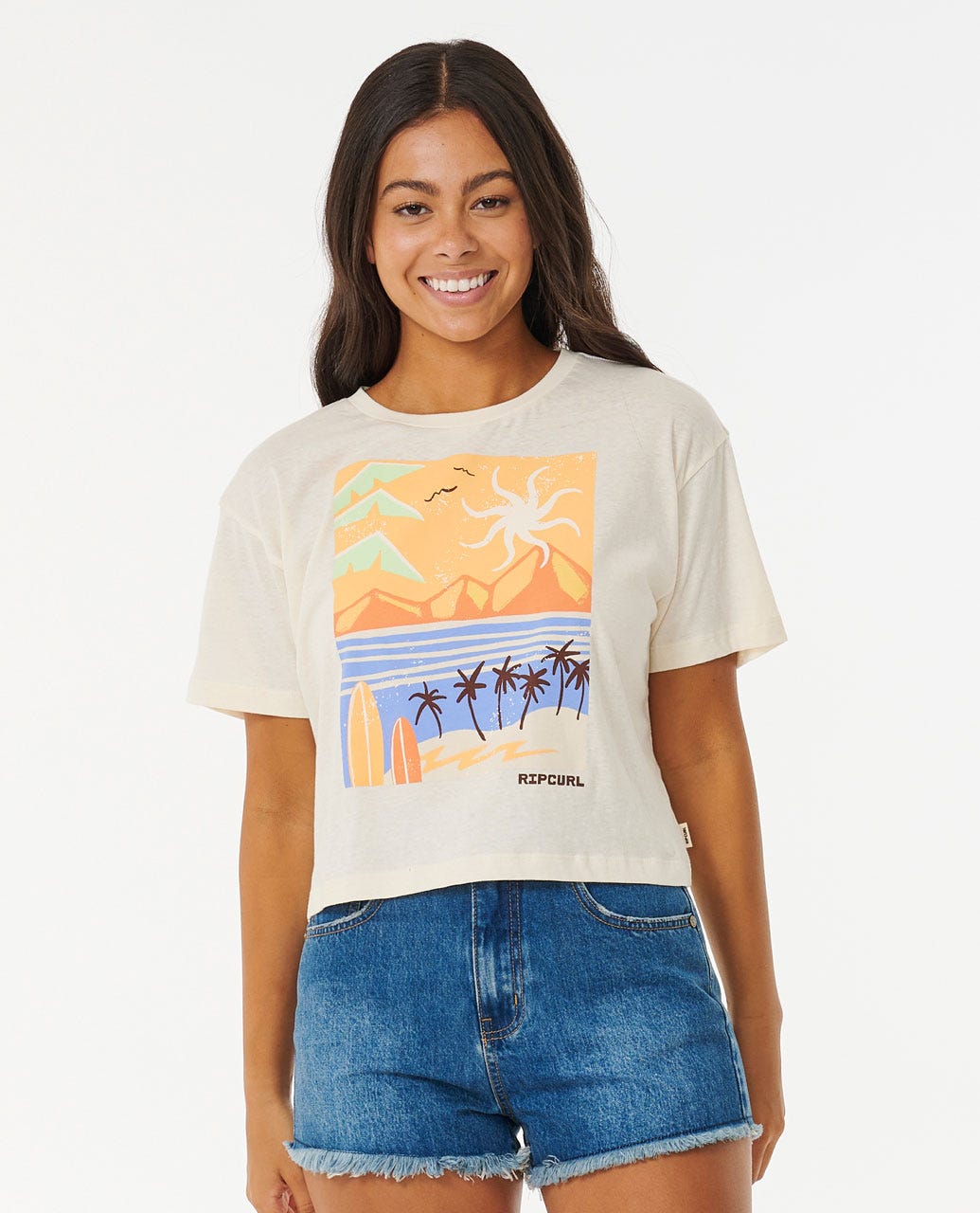 Calypso Crop Tee