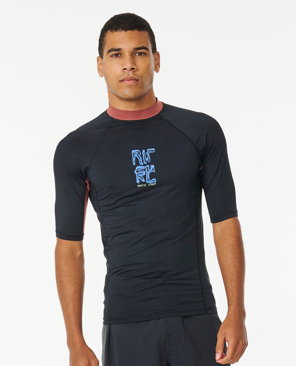 Archive Solid Rock UPF50+ Short Sleeve Rash Vest