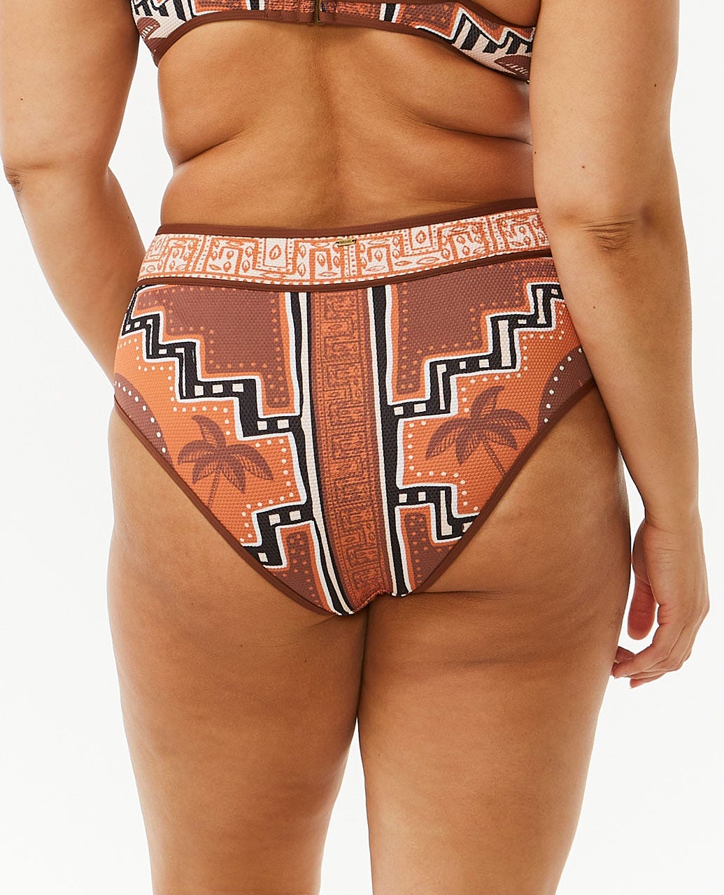 Pacific Dreams High Waisted Good Coverage Bikini Bottoms