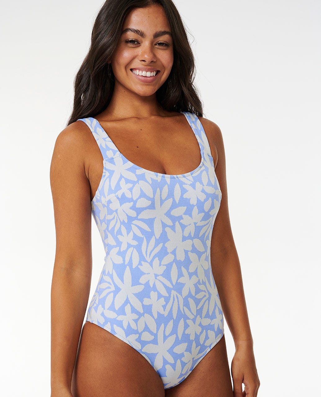 Holiday Tropics Good Coverage One Piece Swimsuit