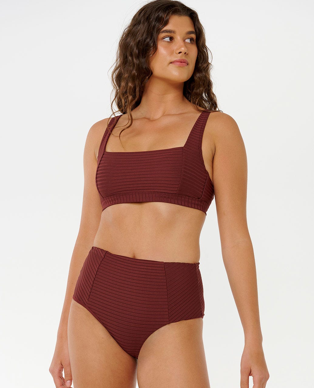 Premium Surf High Waist Good Coverage Bikini Bottoms