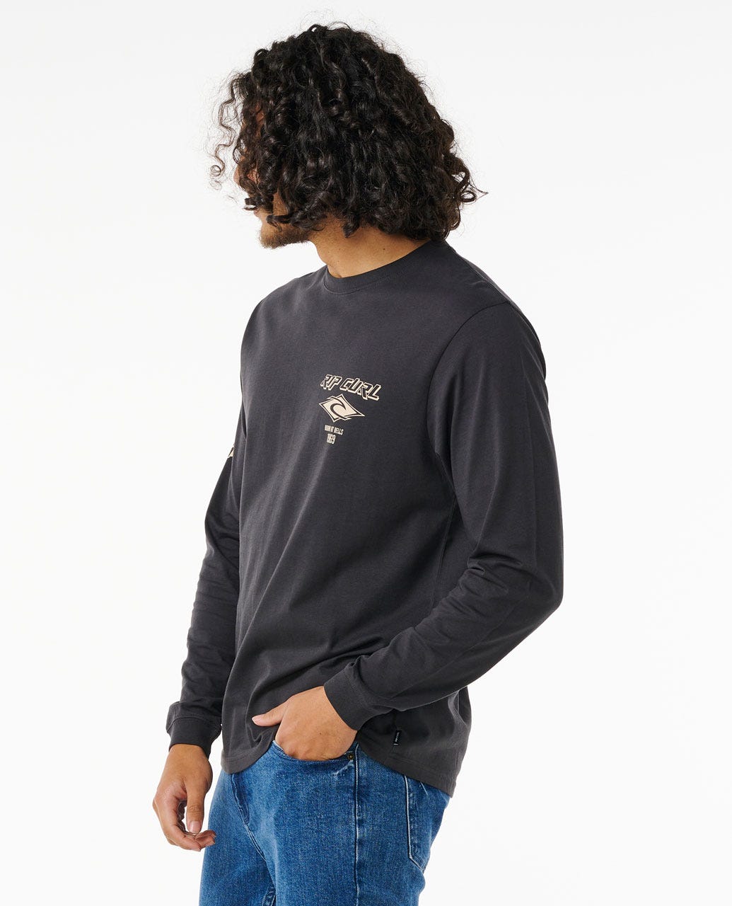 Fade Out Icon Long Sleeve Tee