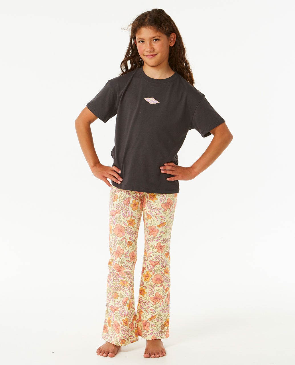 Tropic Floral Bell Pant - Girl (8-16 years)