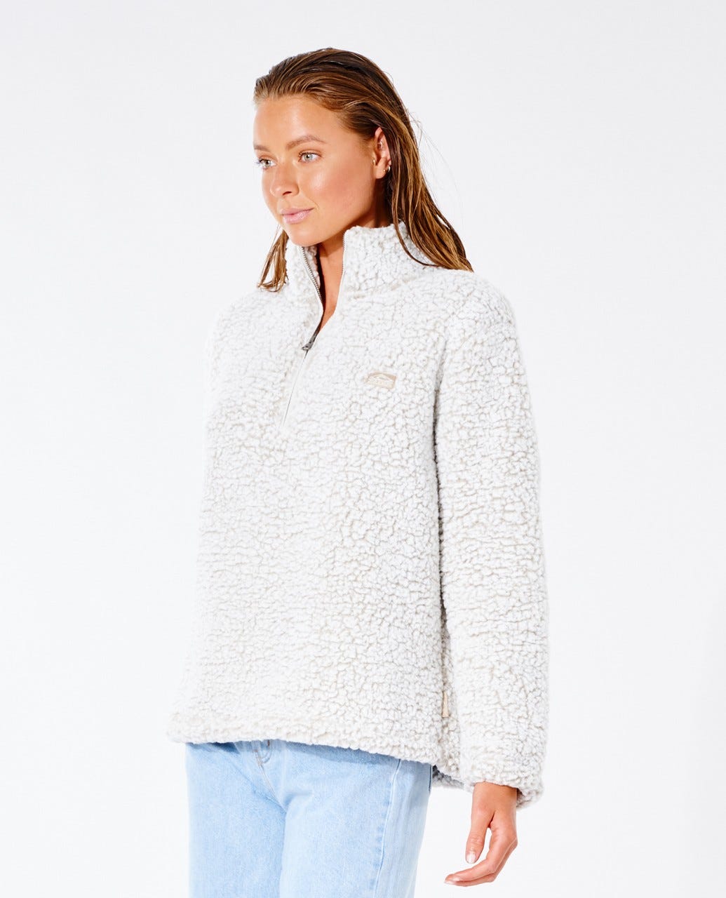 Dark n Stormy 1/4 Zip Crew Jumper