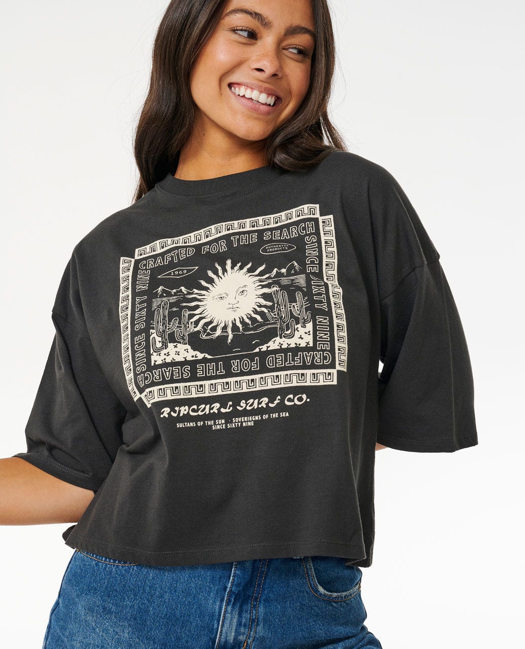 Crafted Heritage Crop Tee