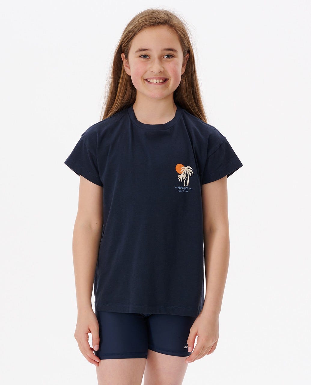 Tropic Sun Crop Tee - Girls (8-14 Years)