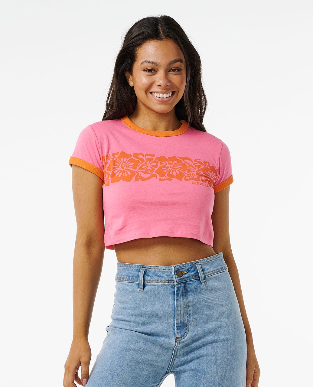 Hibiscus Heat Baby Tee