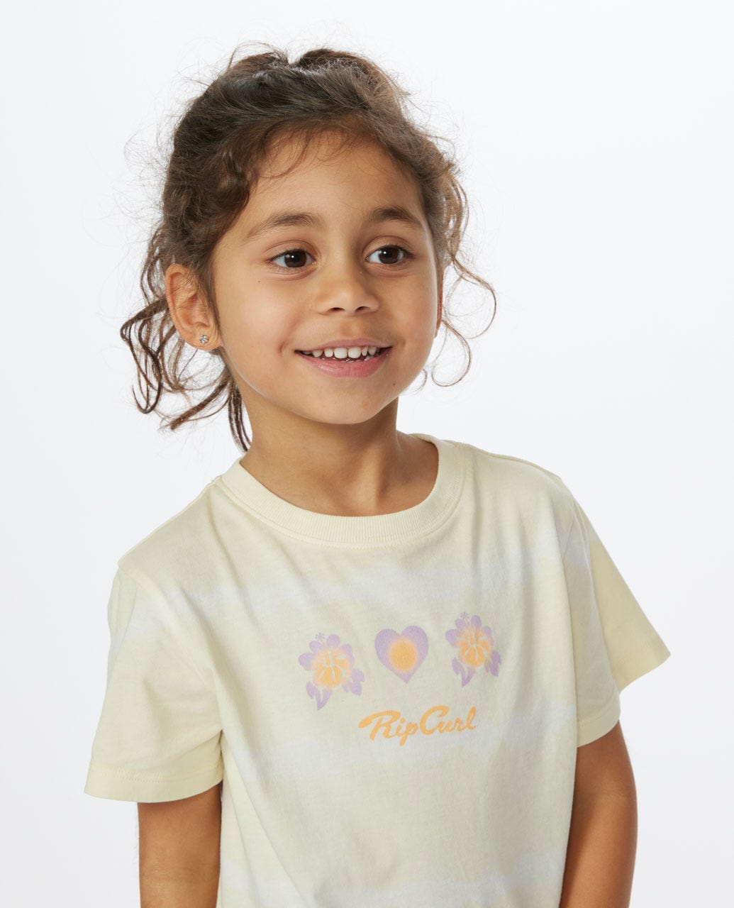Crystal Heart Tie Dye Tee - Girls (1-8 years)