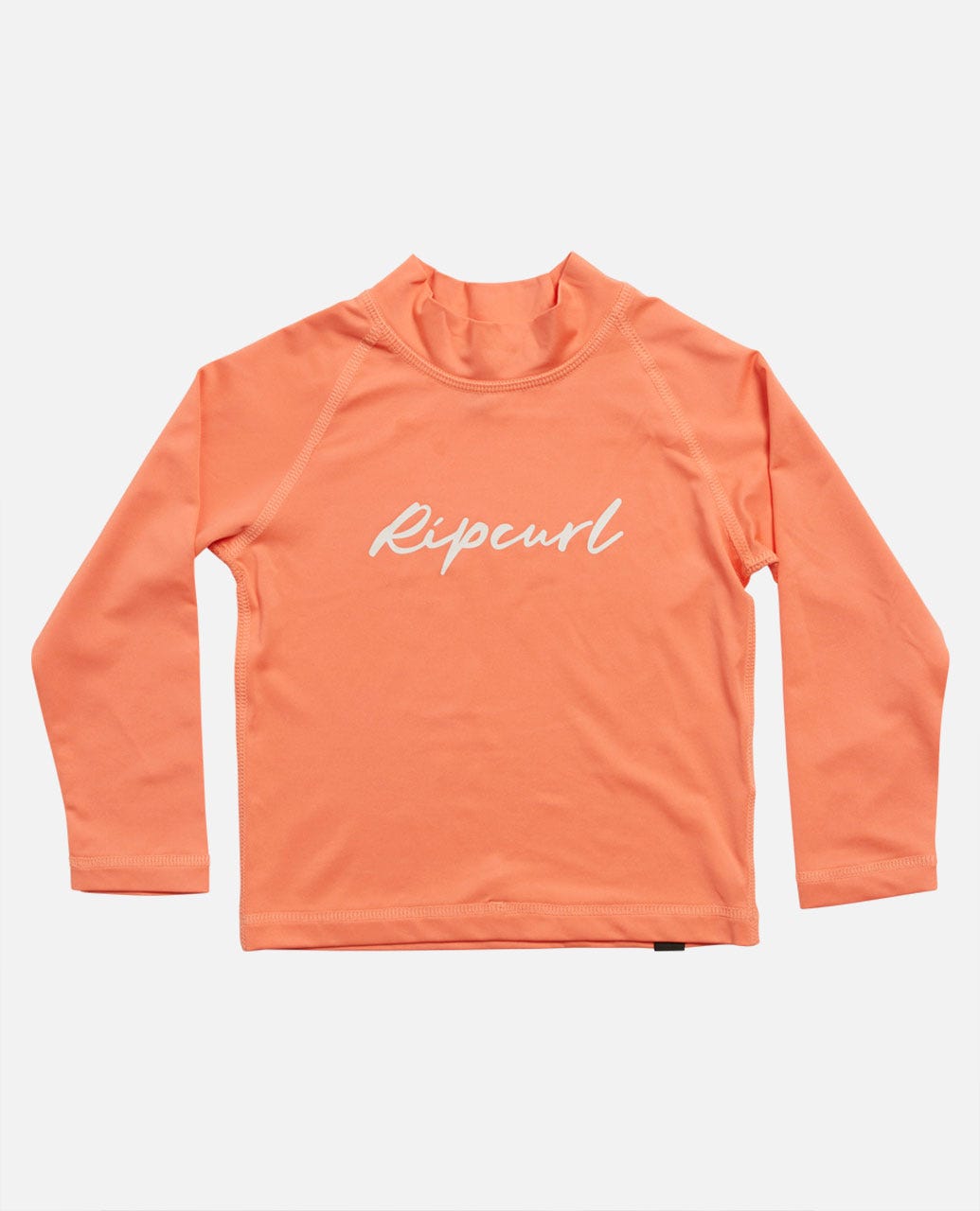 Script Long Sleeve Rash Vest - Girls (0-8 years)