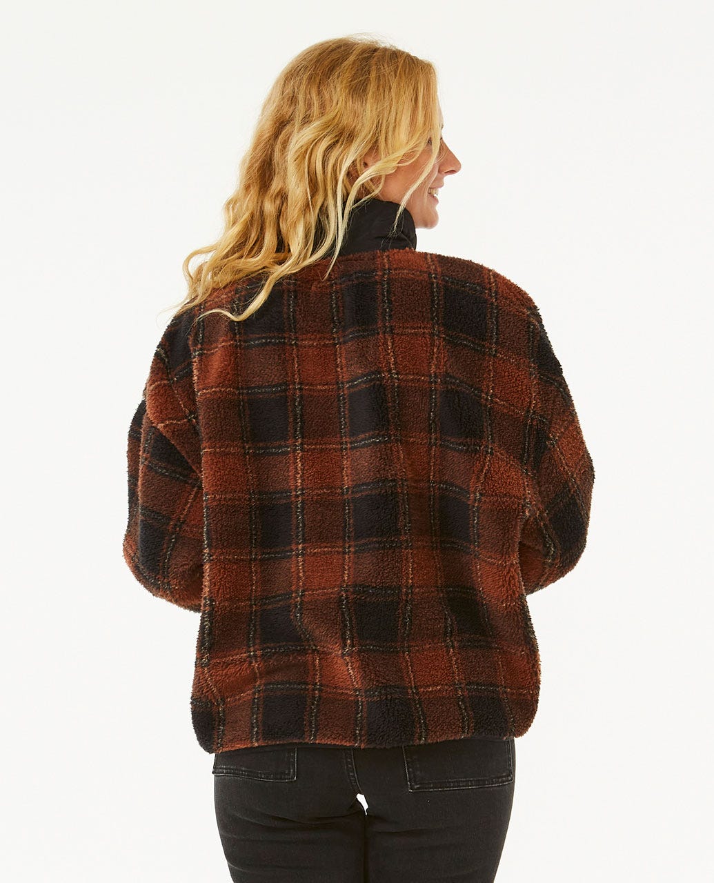 Sea Of Dreams Check Fleece