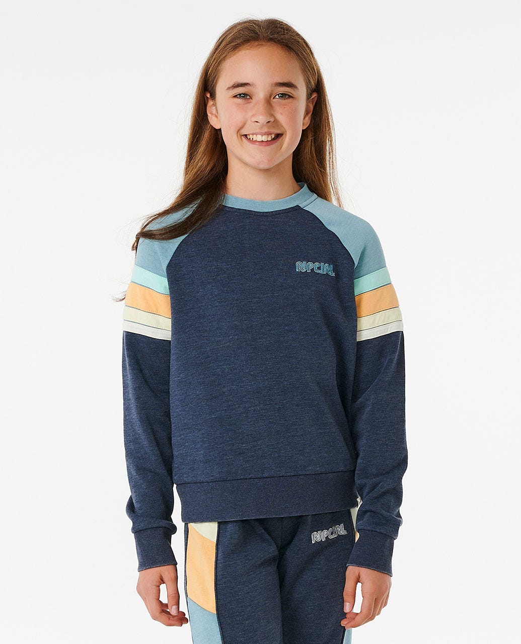 Surf Revival Raglan Crew - Girl (8-14 years)