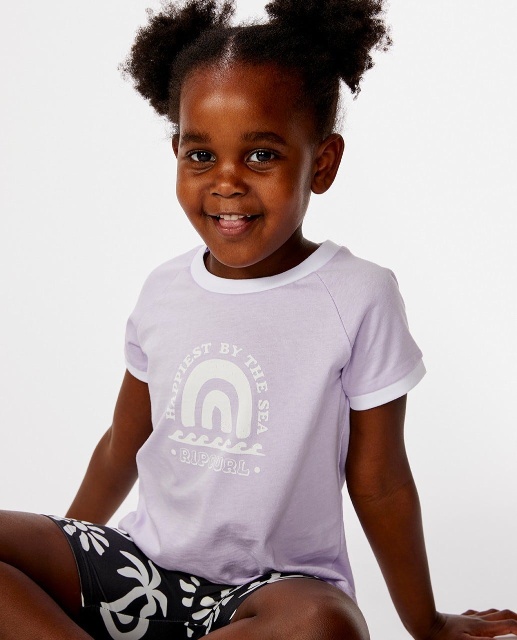 By The Sea Ringer Tee - Girls (0 - 7 years)