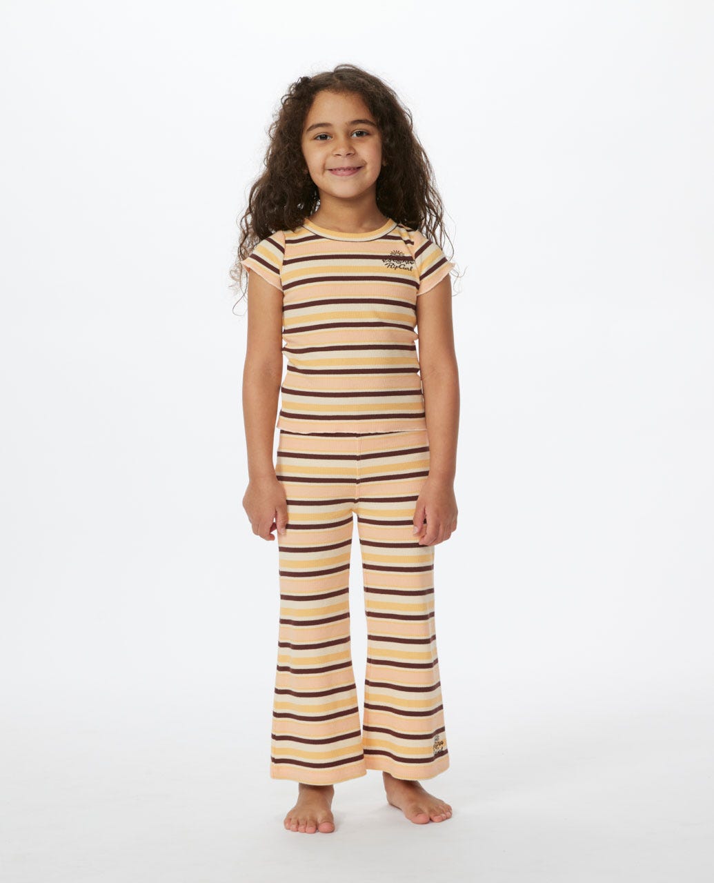 Crystal Stripe Short Sleeve Tee - Girls (1-8 years)