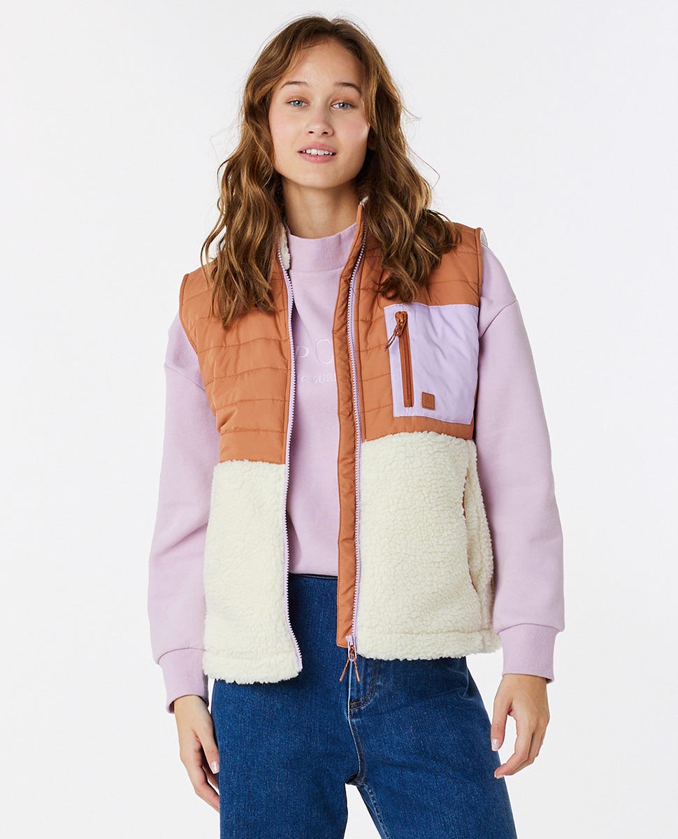 Anti-Series Anoeta Sleeveless Zip Fleece