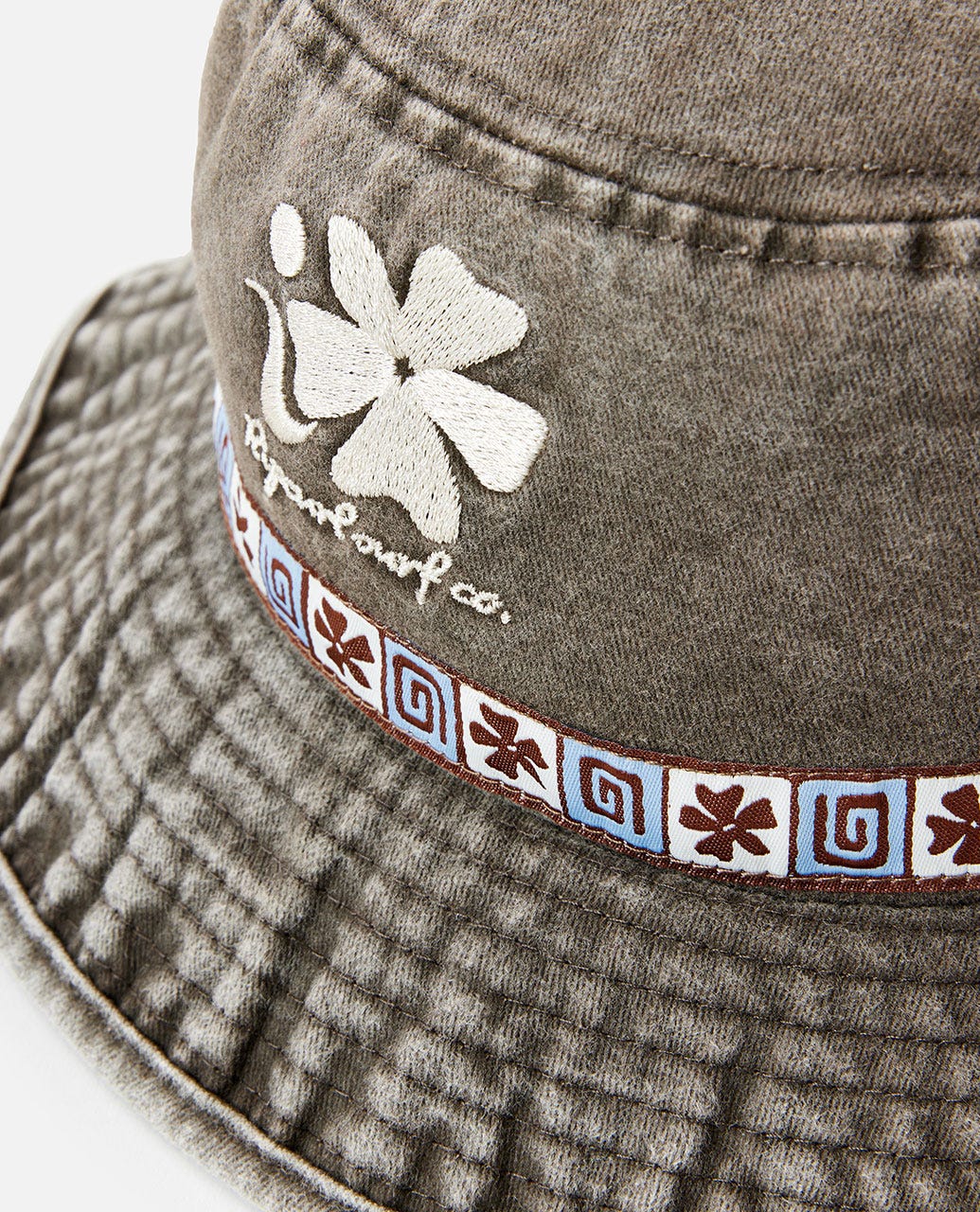 Holiday Tropics Washed UPF50+ Hat