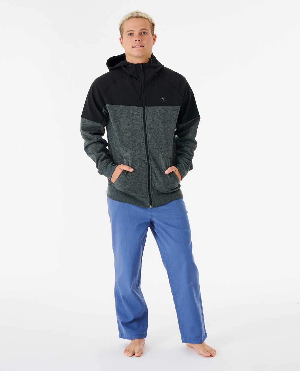 Viral Anti-Series Zip Through Hooded Fleece