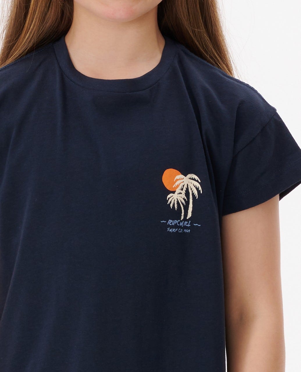 Tropic Sun Crop Tee - Girls (8-14 Years)