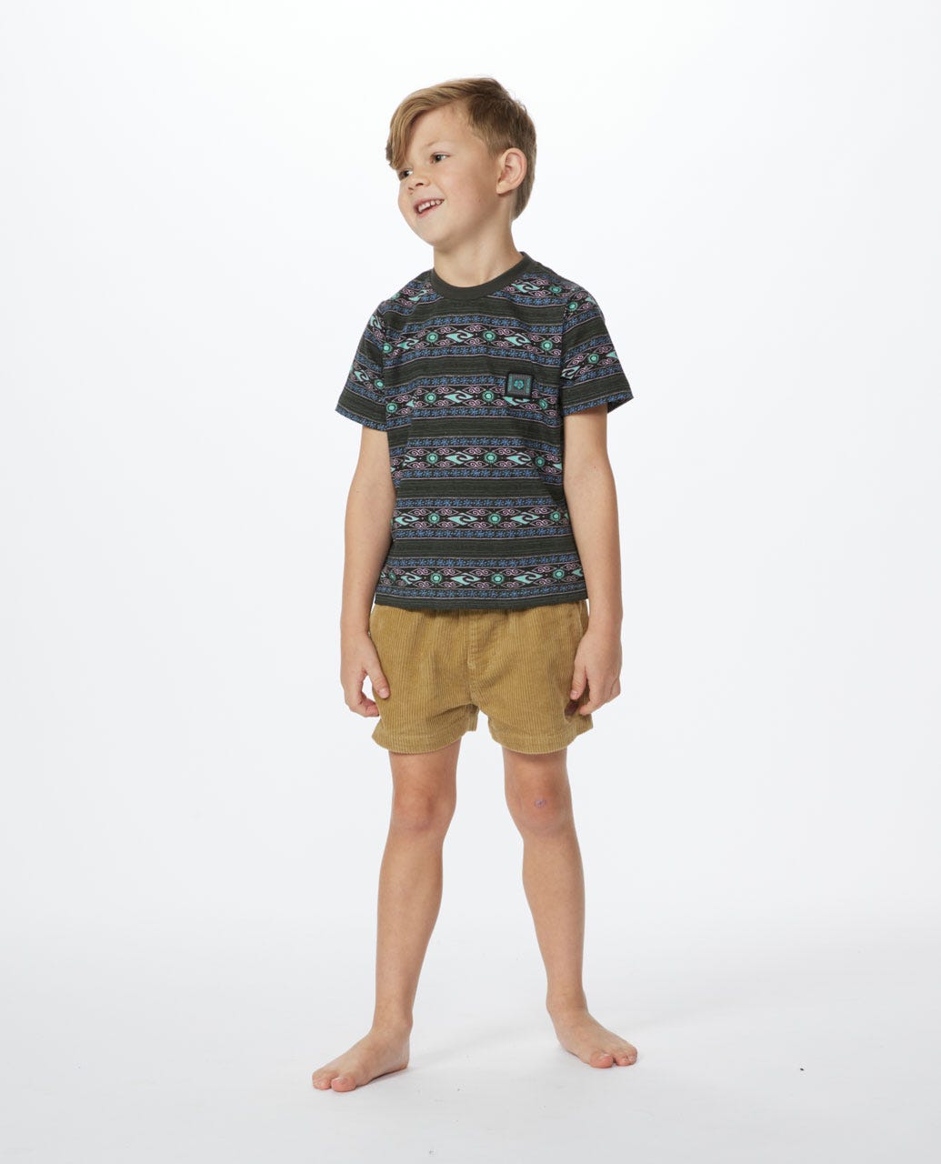 Mystic Waves Stripe Tee- Boys (1-8 years)