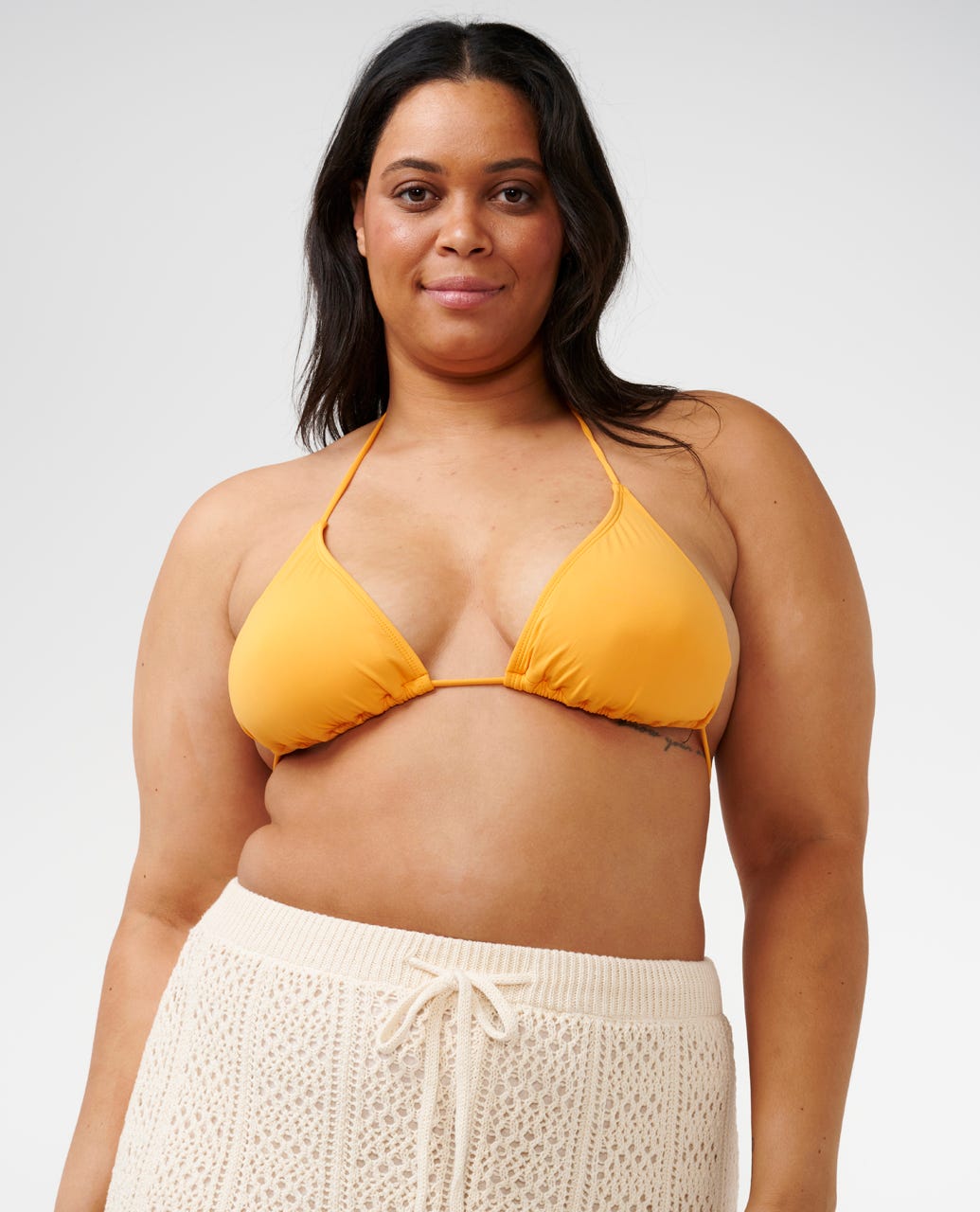 Classic Surf Sliding Triangle Bikini Top