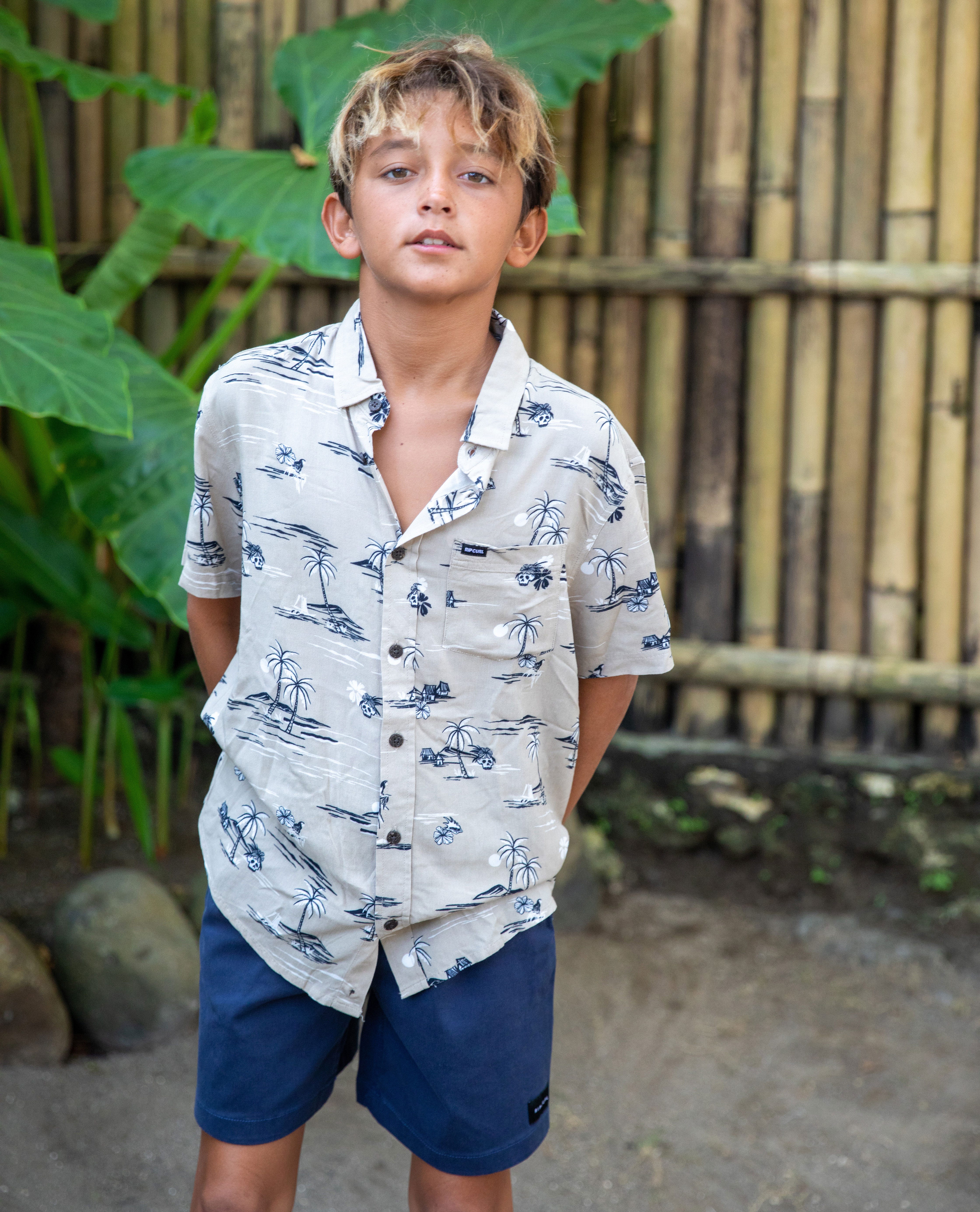 Party Shack Short Sleeve Shirt - Boys (8-16 years)