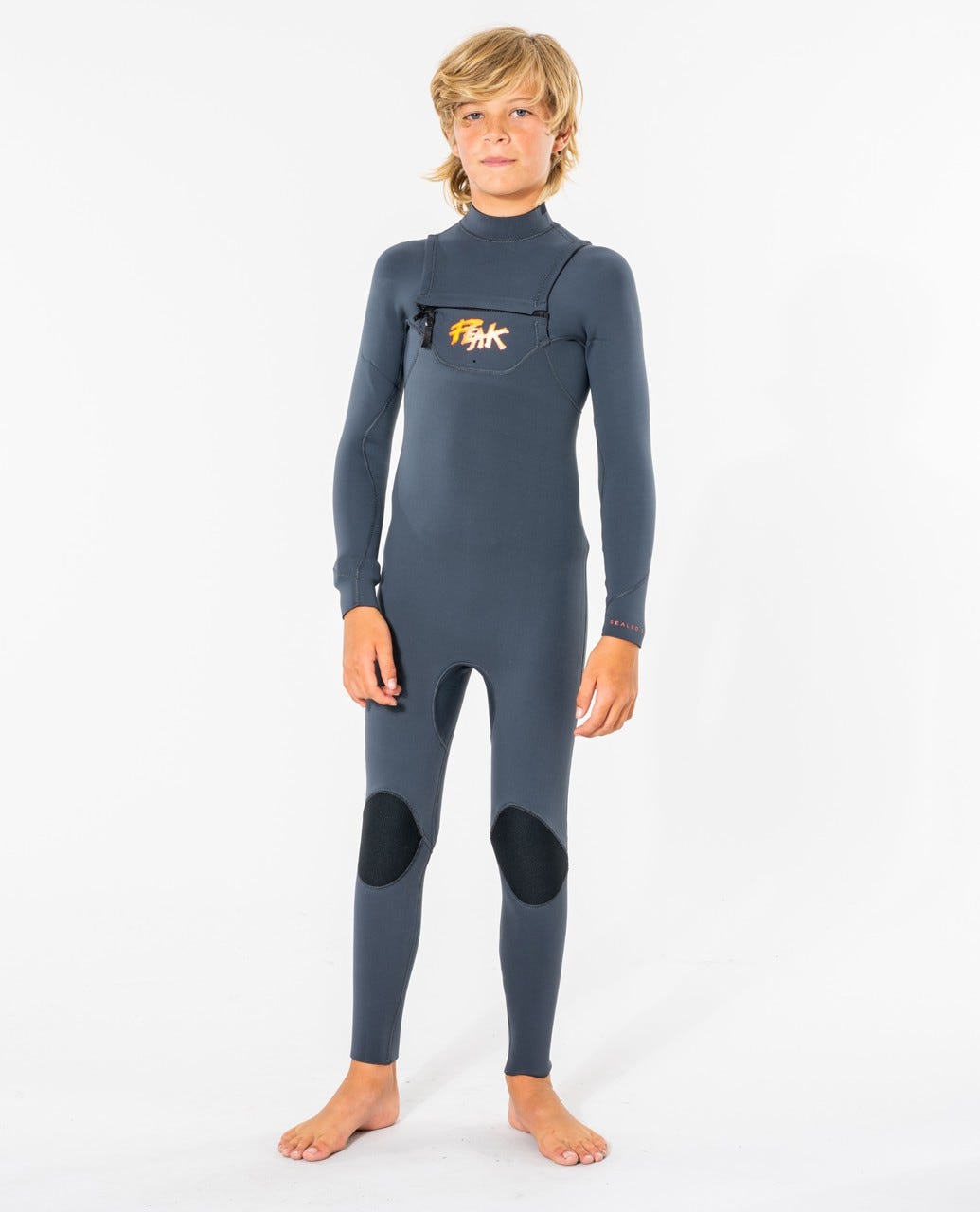 Peak Junior Climax Pro 3/2 GB Sealed Chest Zip Wetsuit