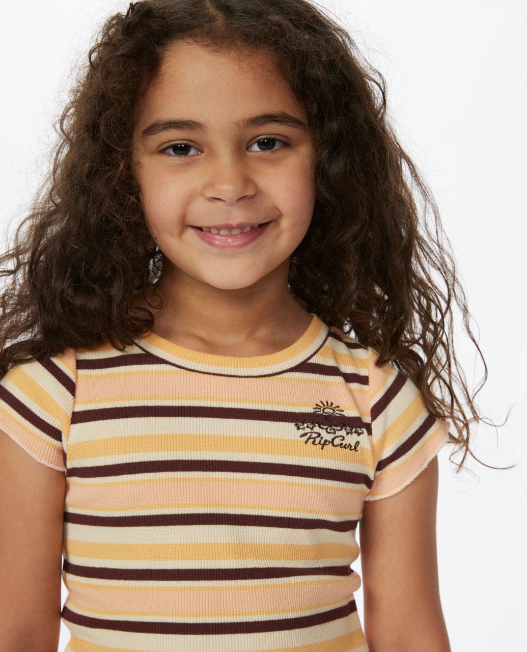 Crystal Stripe Short Sleeve Tee - Girls (1-8 years)