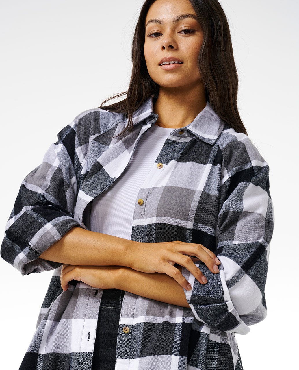 Pacific Dreams Cotton Flannel Shirt