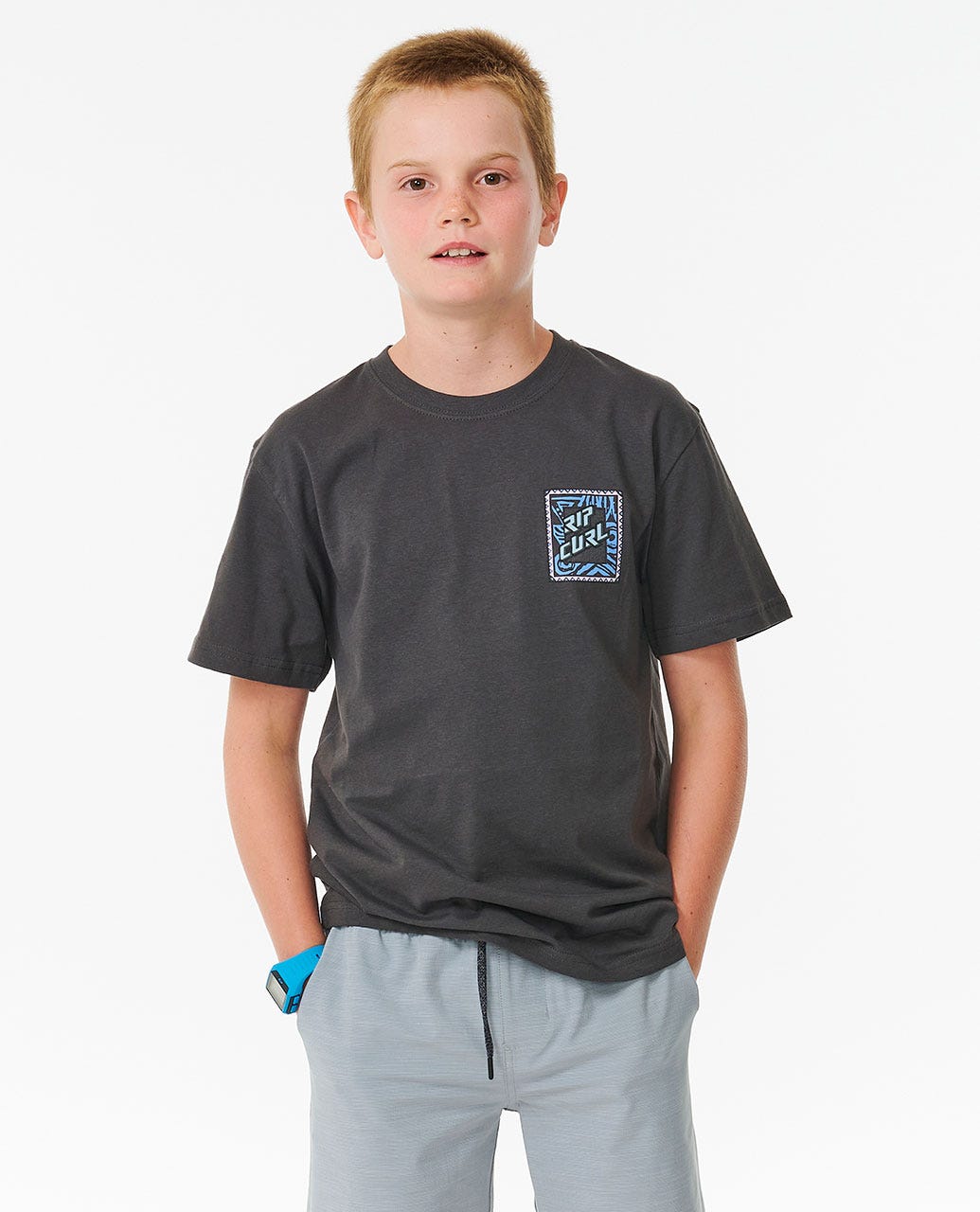 Shred Rock Logo Tee - Boys (8-16 years)