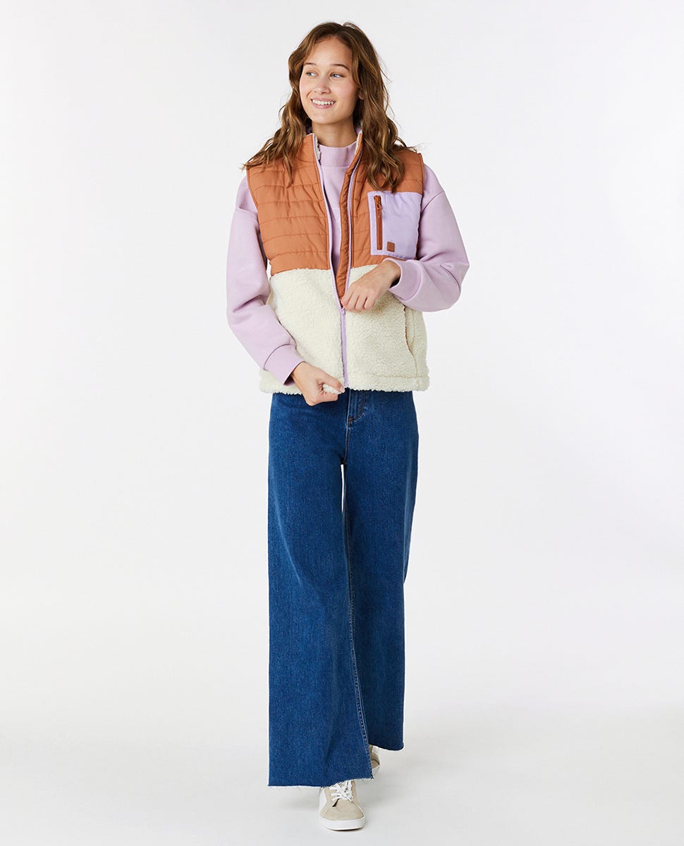 Anti-Series Anoeta Sleeveless Zip Fleece