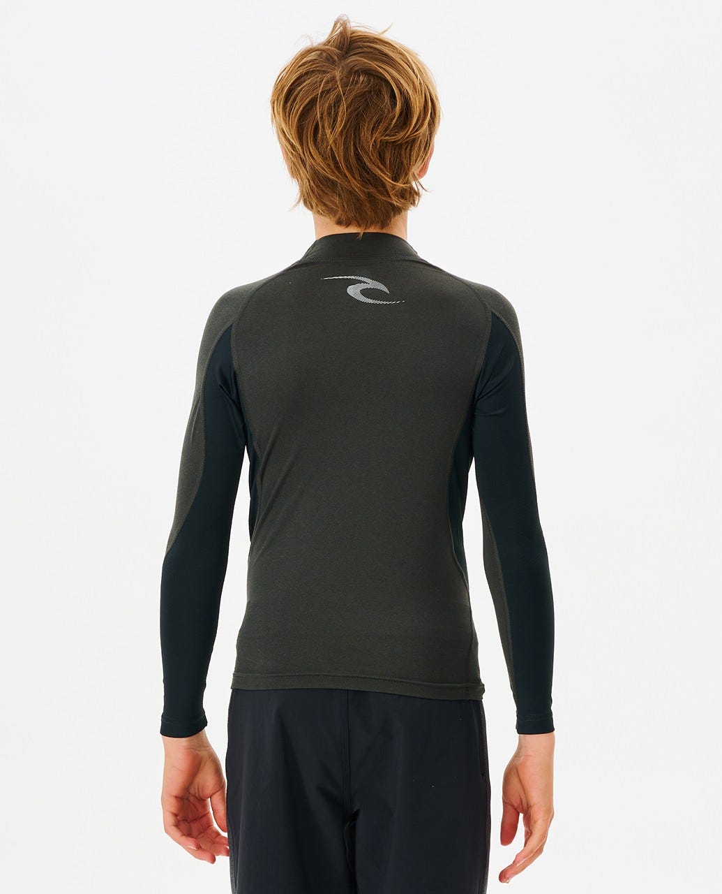 Waves Long Sleeve Rash Vest - Boys (8-16 years)