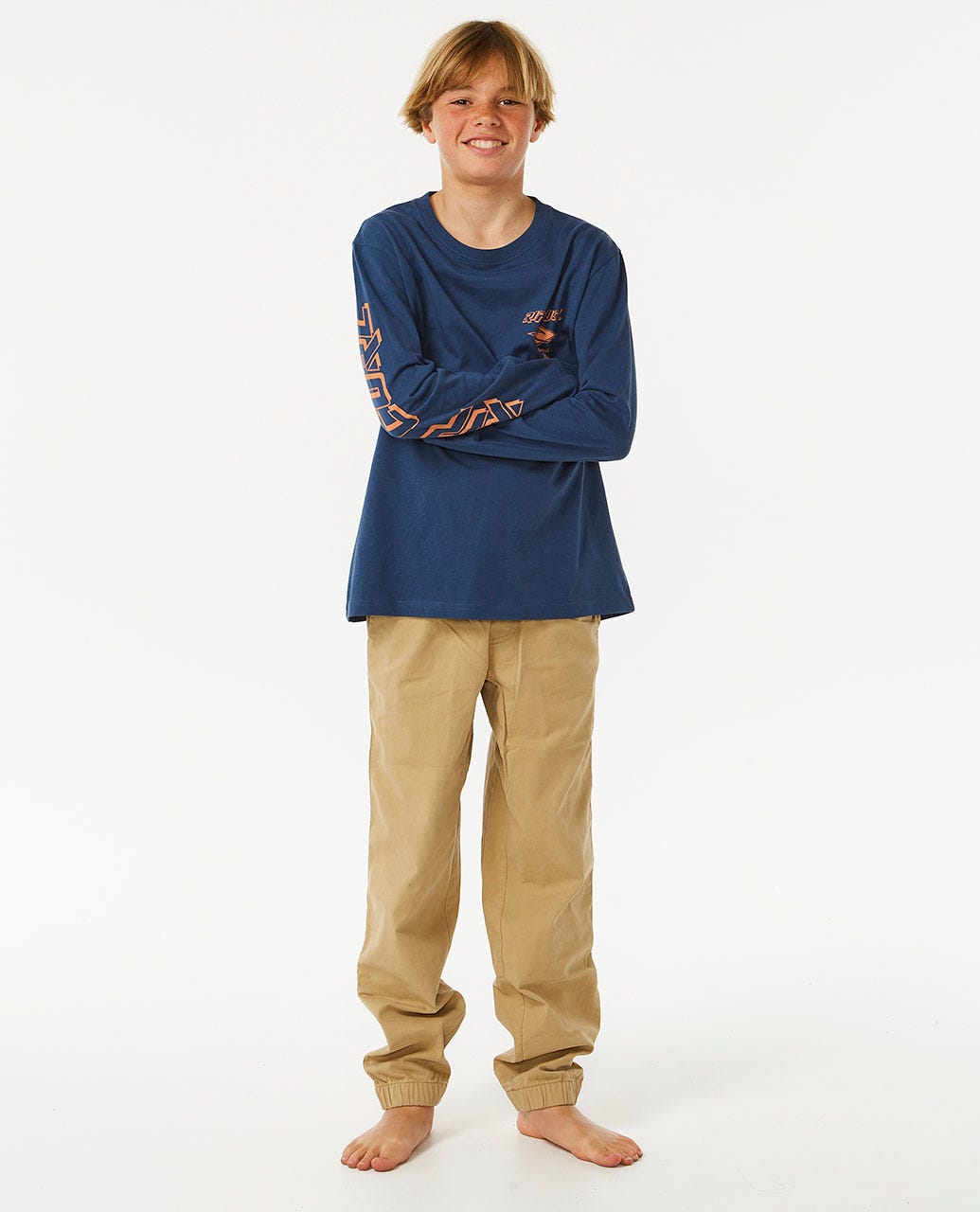 Fade Out Icon Long Sleeve Tee - Boys (8-16 years)