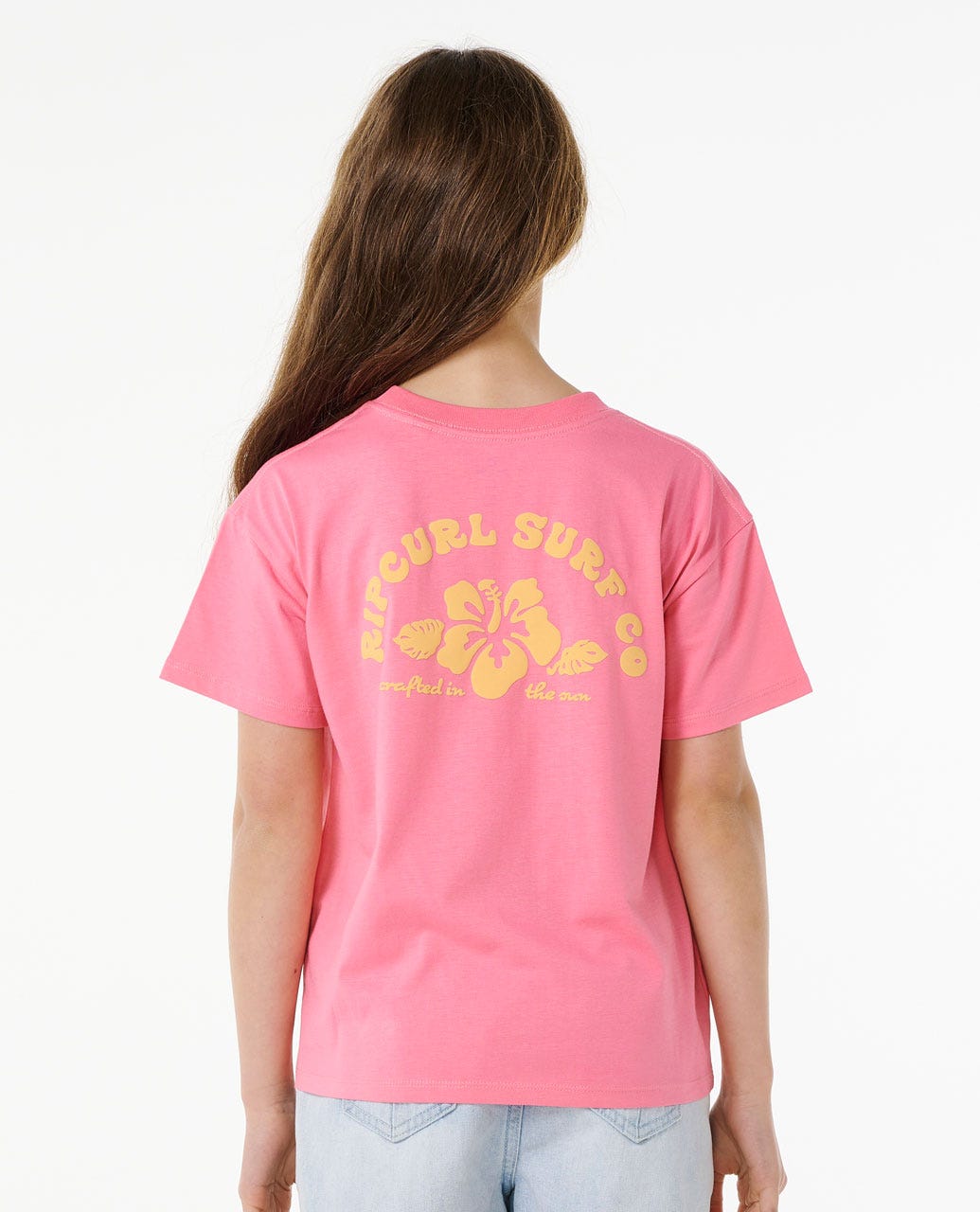 Hibiscus Heat Logo Tee- Girls ( 8-14 years)