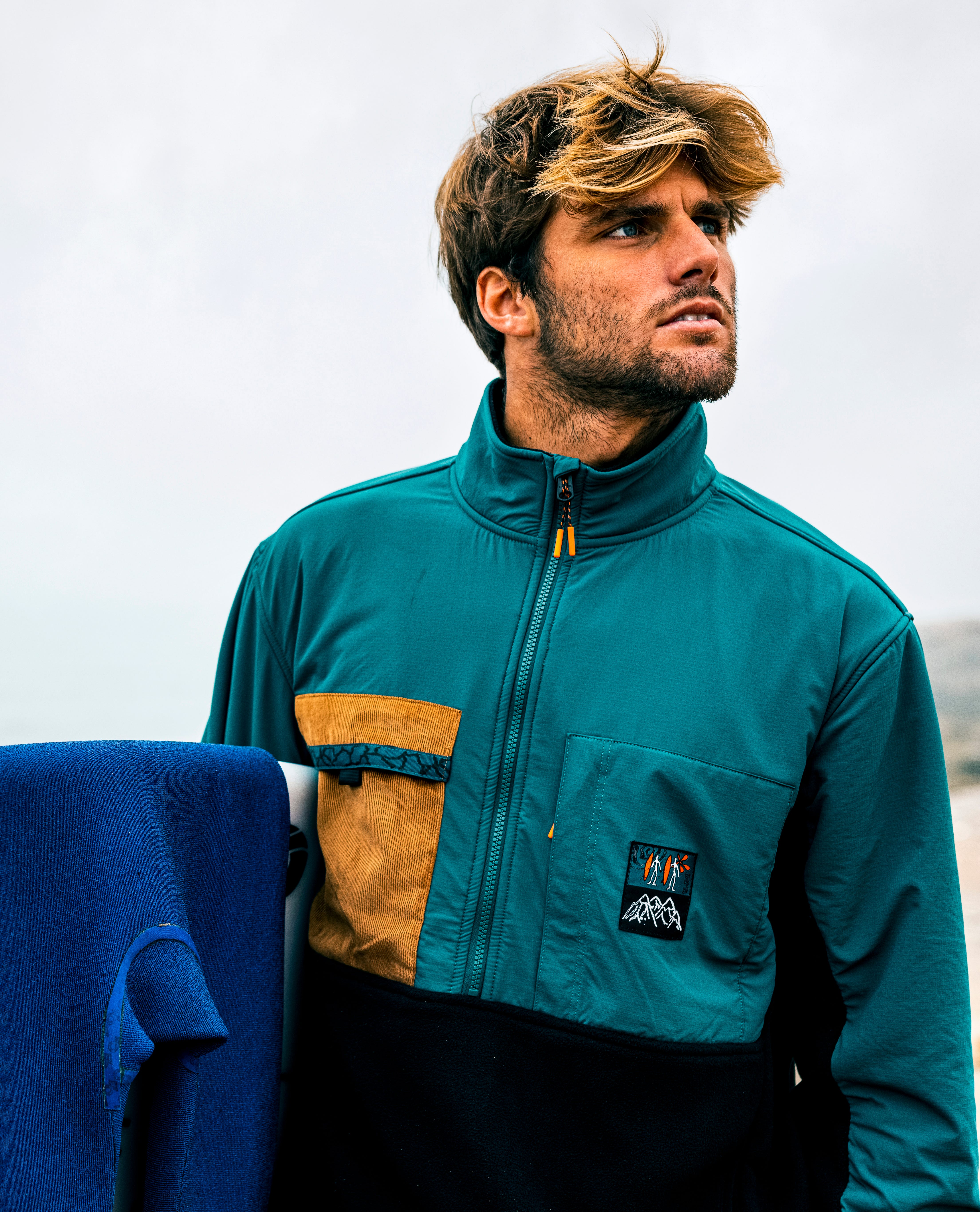 Anti-Series Journey 1/2 Zip Crew