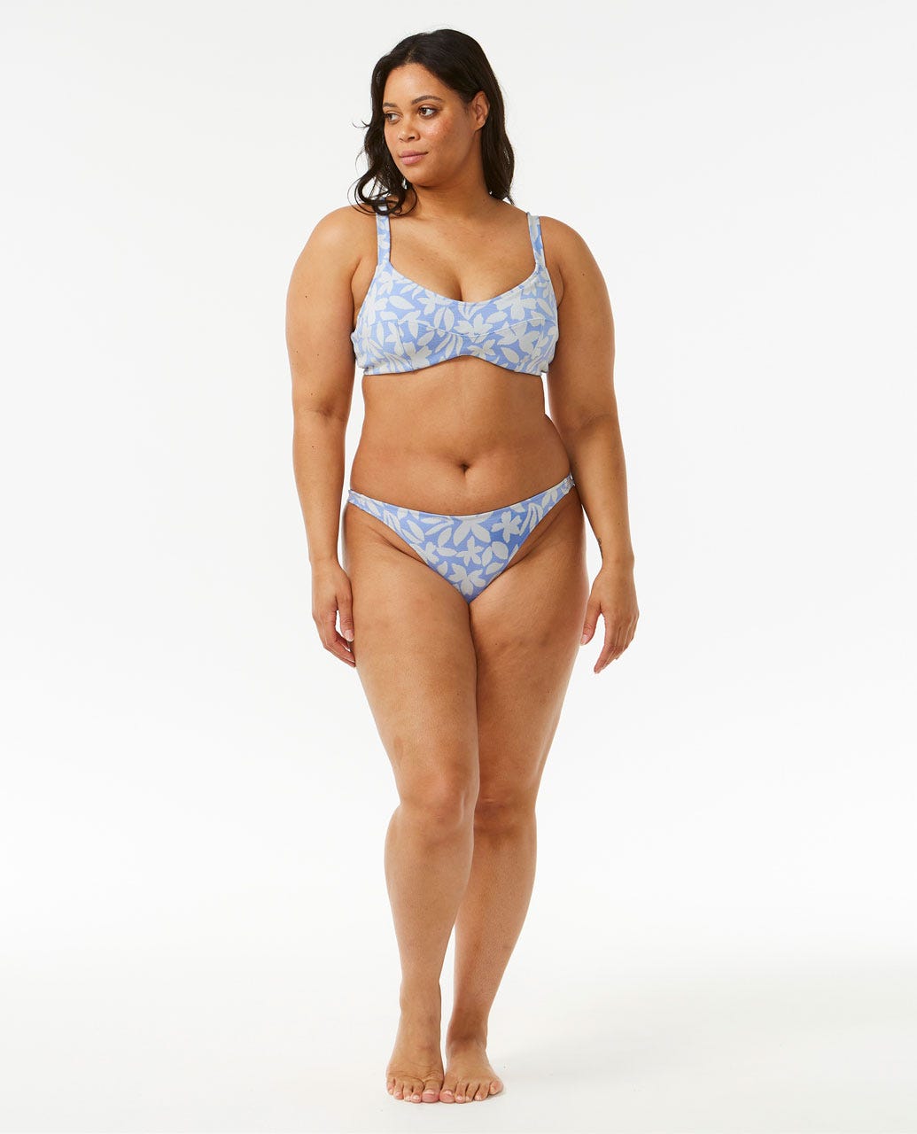 Holiday Tropics D-DD Crop Bikini Top