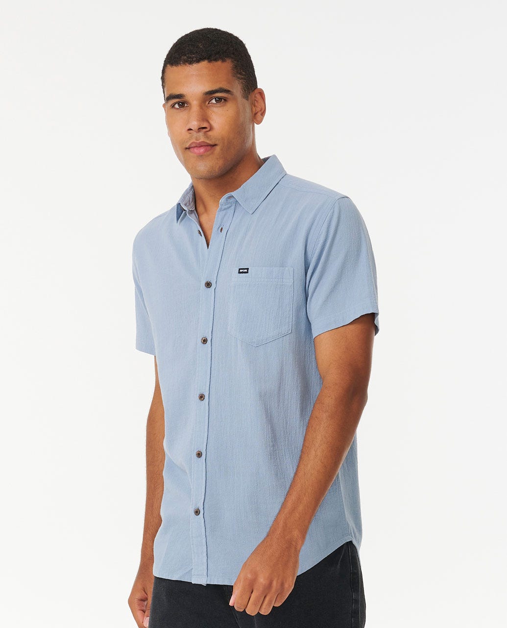 Washed Short Sleeve Shirt