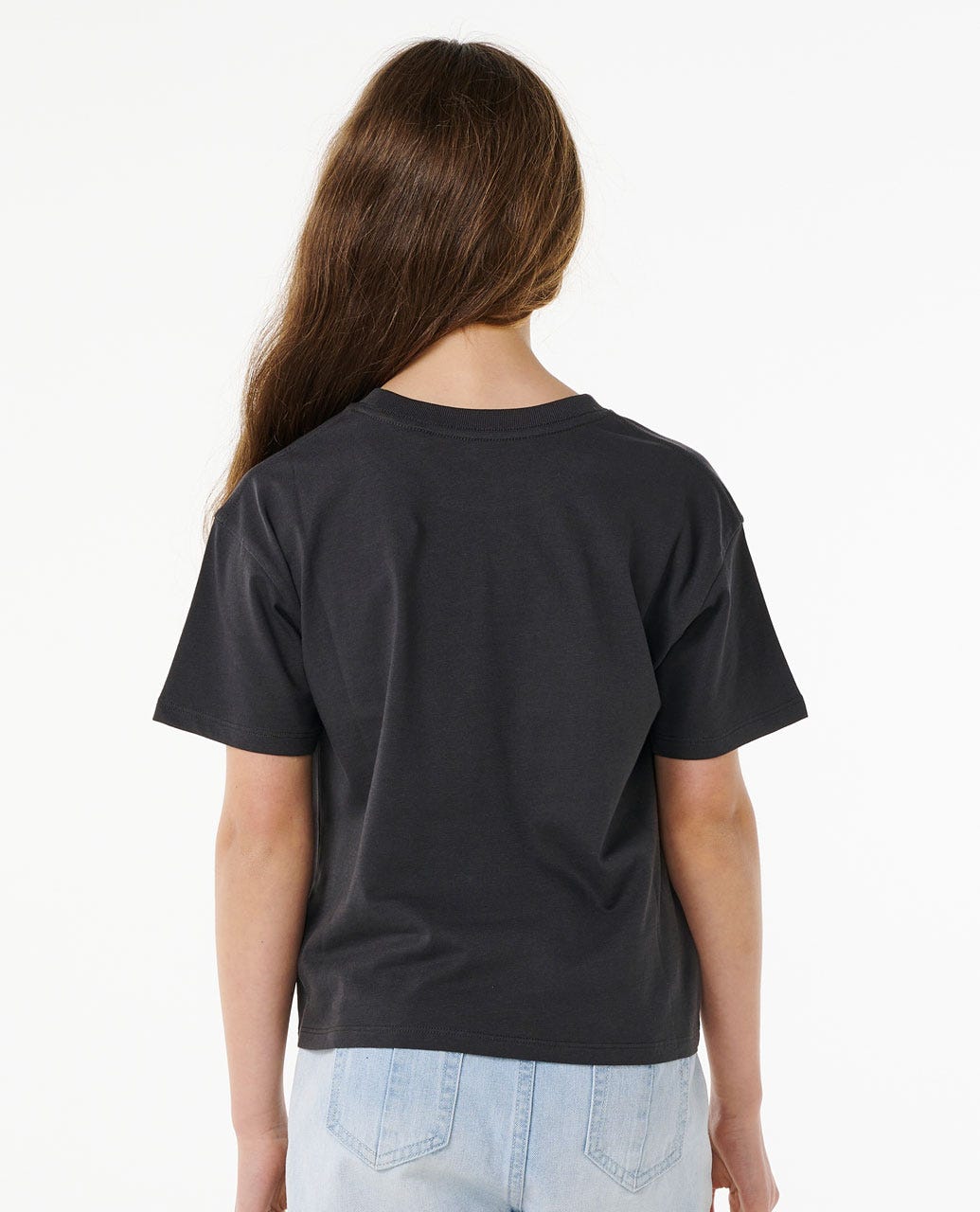Hibiscus Heat Crop Tee - Girls (8-14 years)