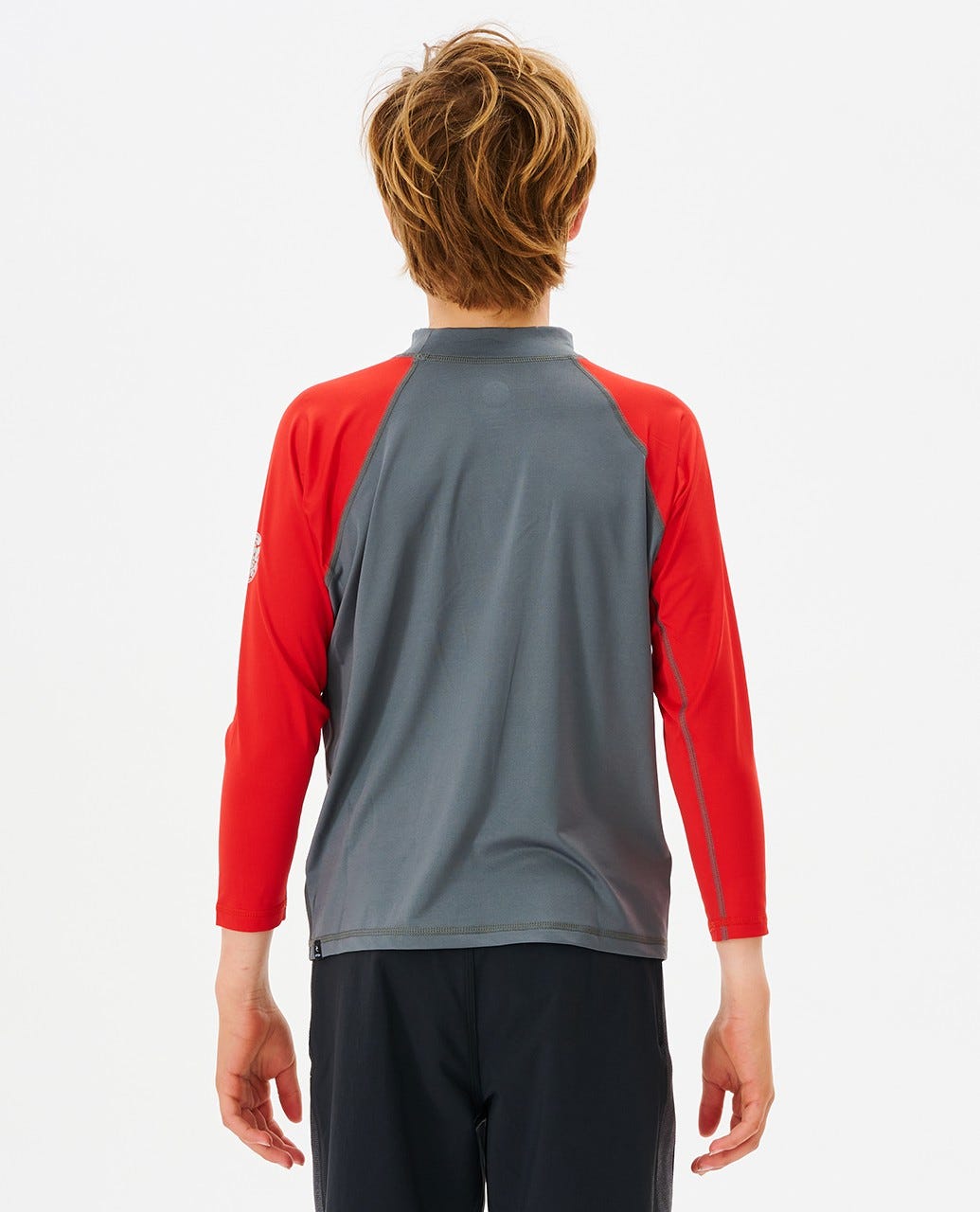 Shockwaves Long Sleeve UPF Rash Vest - Boys (8-16 years)