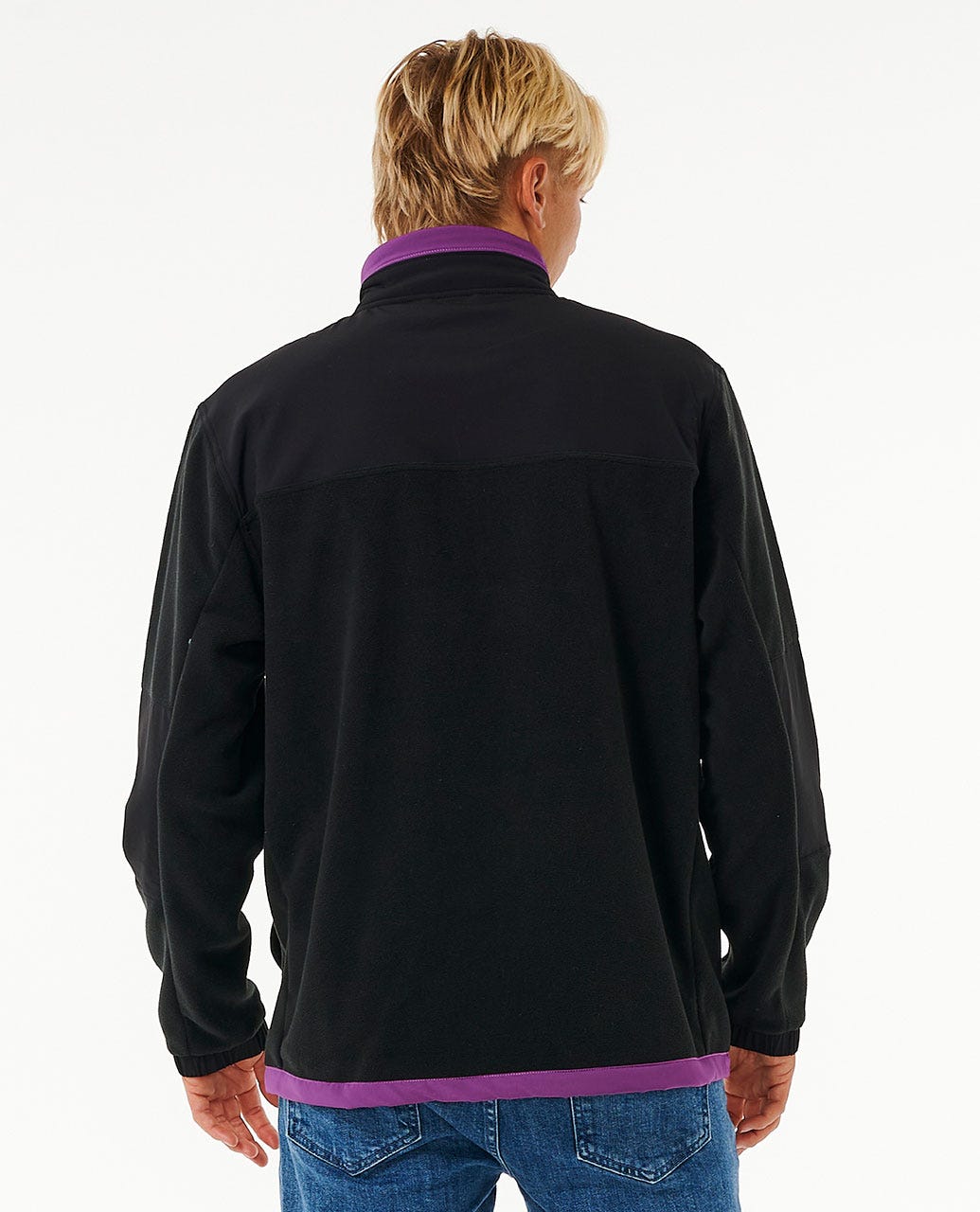 Anti-Series Quality Surf Products 1/4 Zip Crew