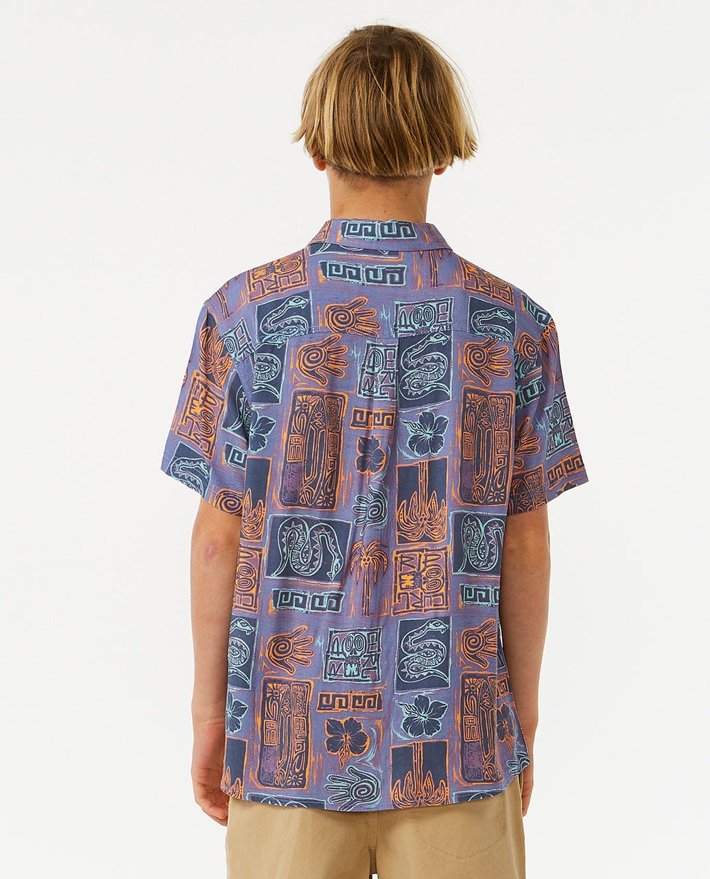 Lost Islands Short Sleeve Shirt - Boys (8-16 years)