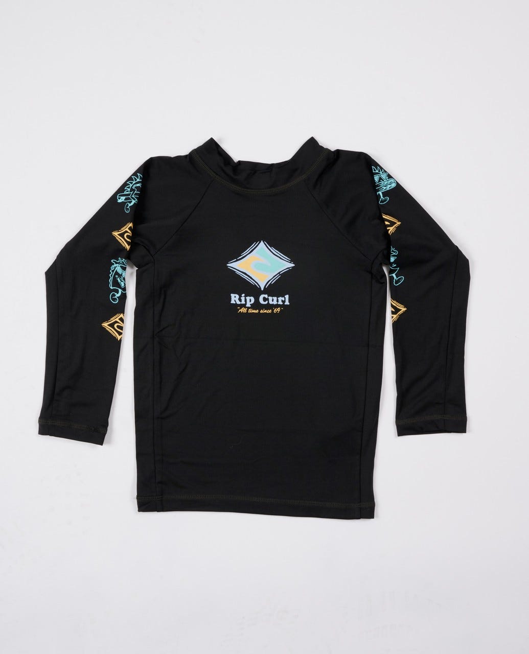 Micro Waves Long Sleeve UV Rashguard - Boys (1-8 Years)