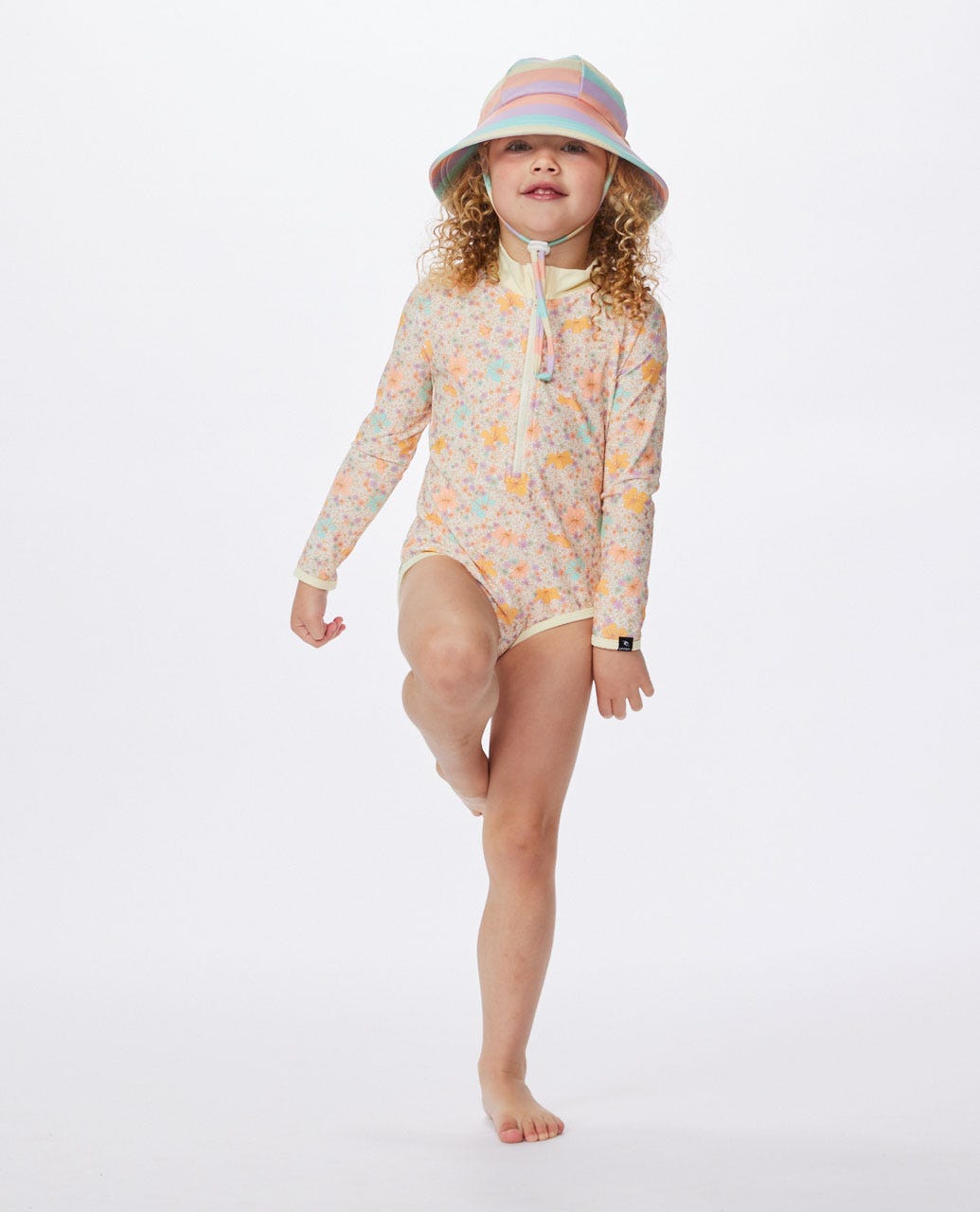 Crystal Long Sleeve Surf Suit - Girls (8-16 years)